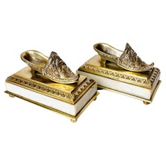 Pair of Paperweights in Bronze from 19th Century