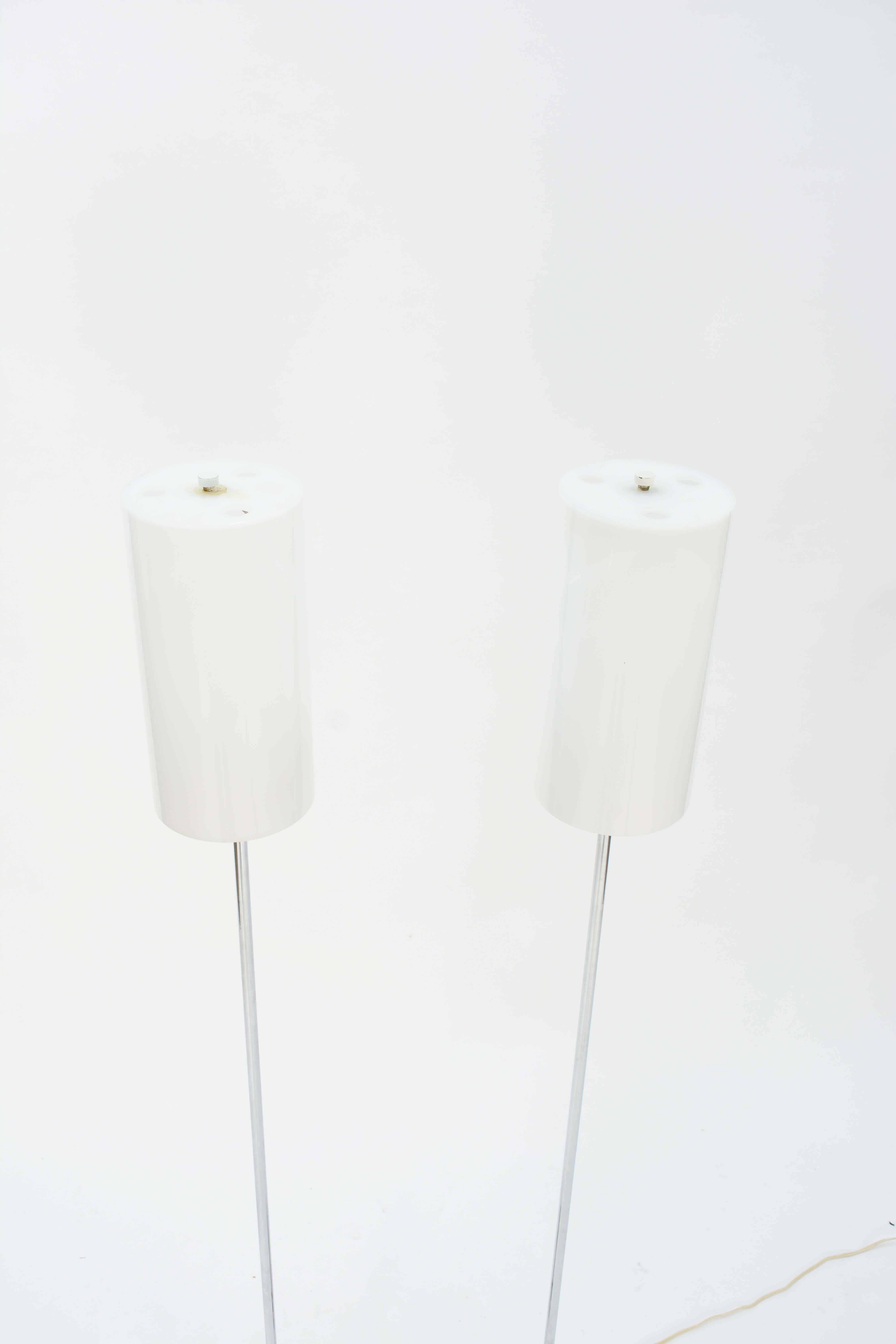 Pair of Paul Mayen Floor Lamps for Habitat International In Good Condition For Sale In Portland, OR