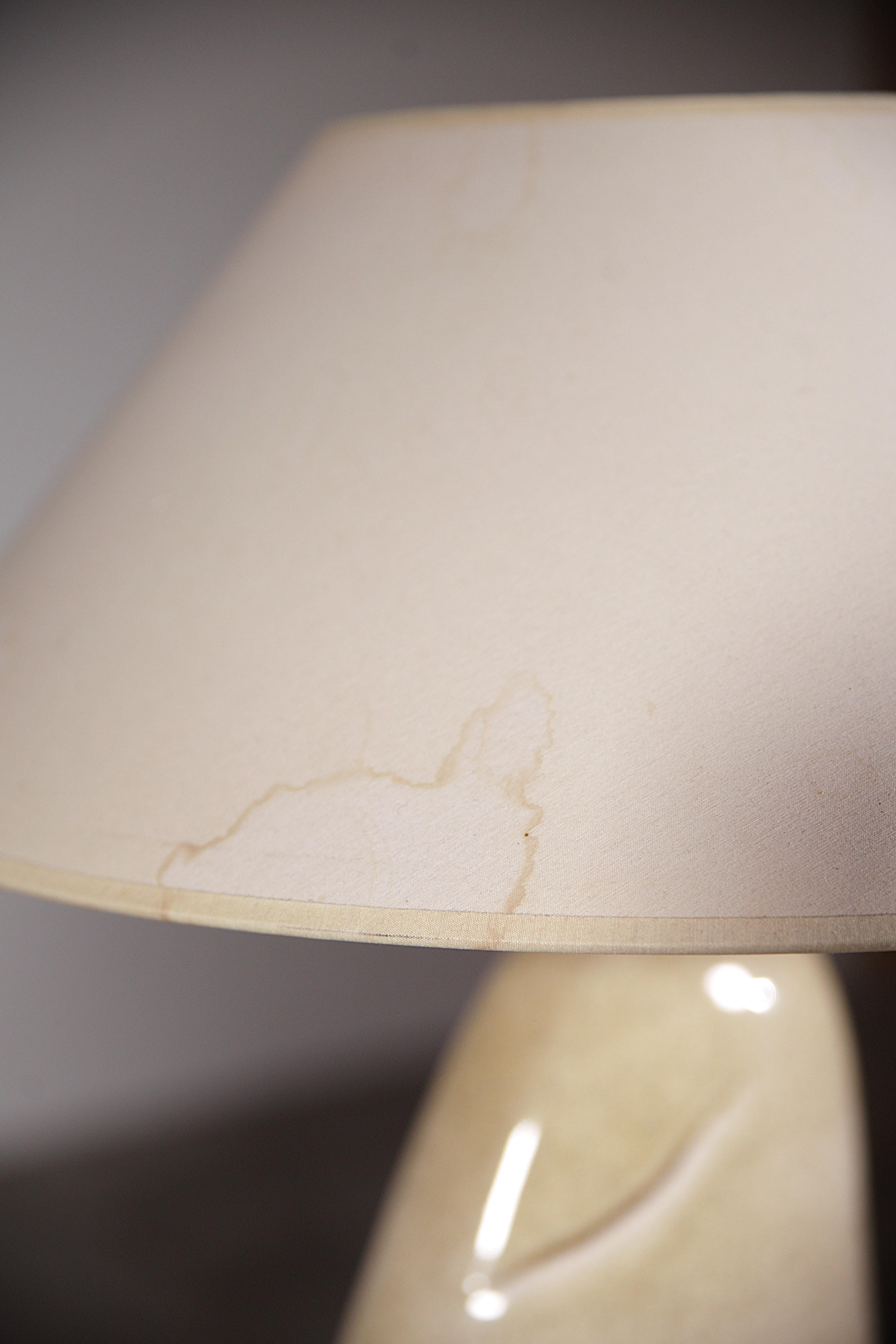 A Pair of Pebble Lamp by François Châtin France 1990s For Sale 1