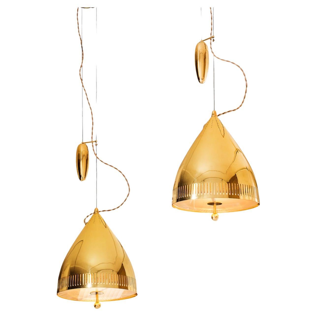 Pair of Pendants by Paavo Tynell