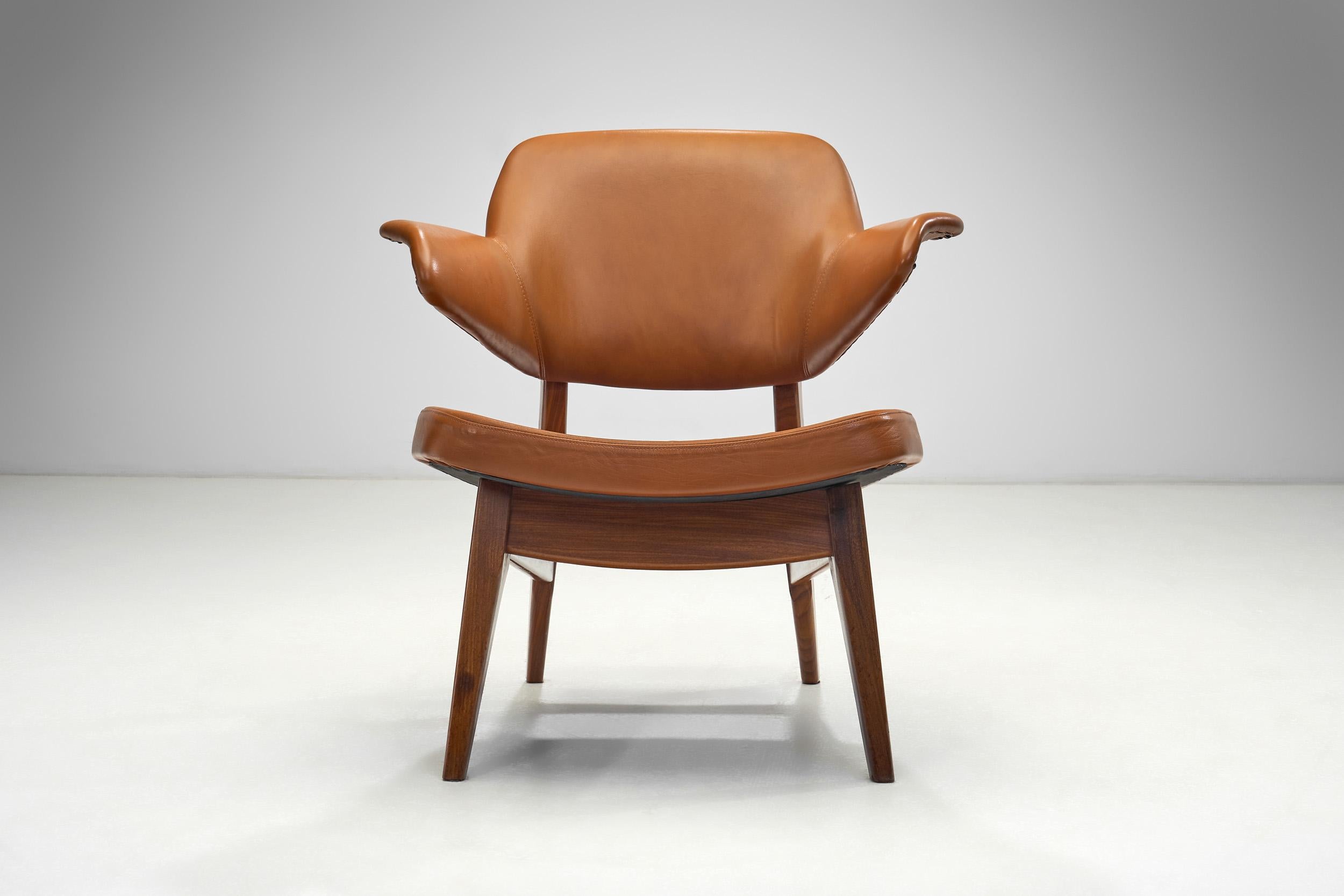Imitation cuir Paire de fauteuils 