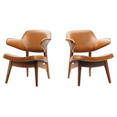 A Pair of "Penguin" Armchairs by Louis van Teeffelen, The Netherlands 1960s