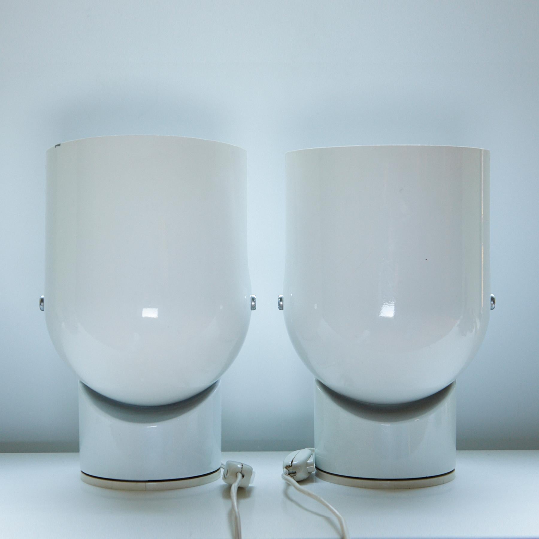 Italian A Pair of Pileino Table Lamps by Gae Aulenti for Artemide For Sale