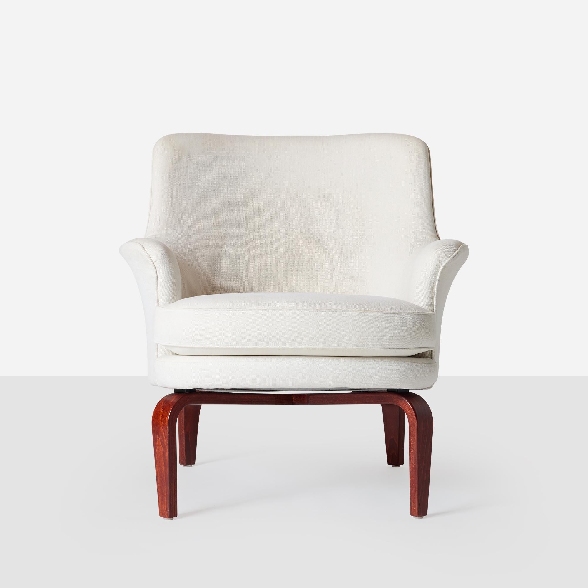 Suédois Paire de chaises longues pilotes d'Arne Norell en vente