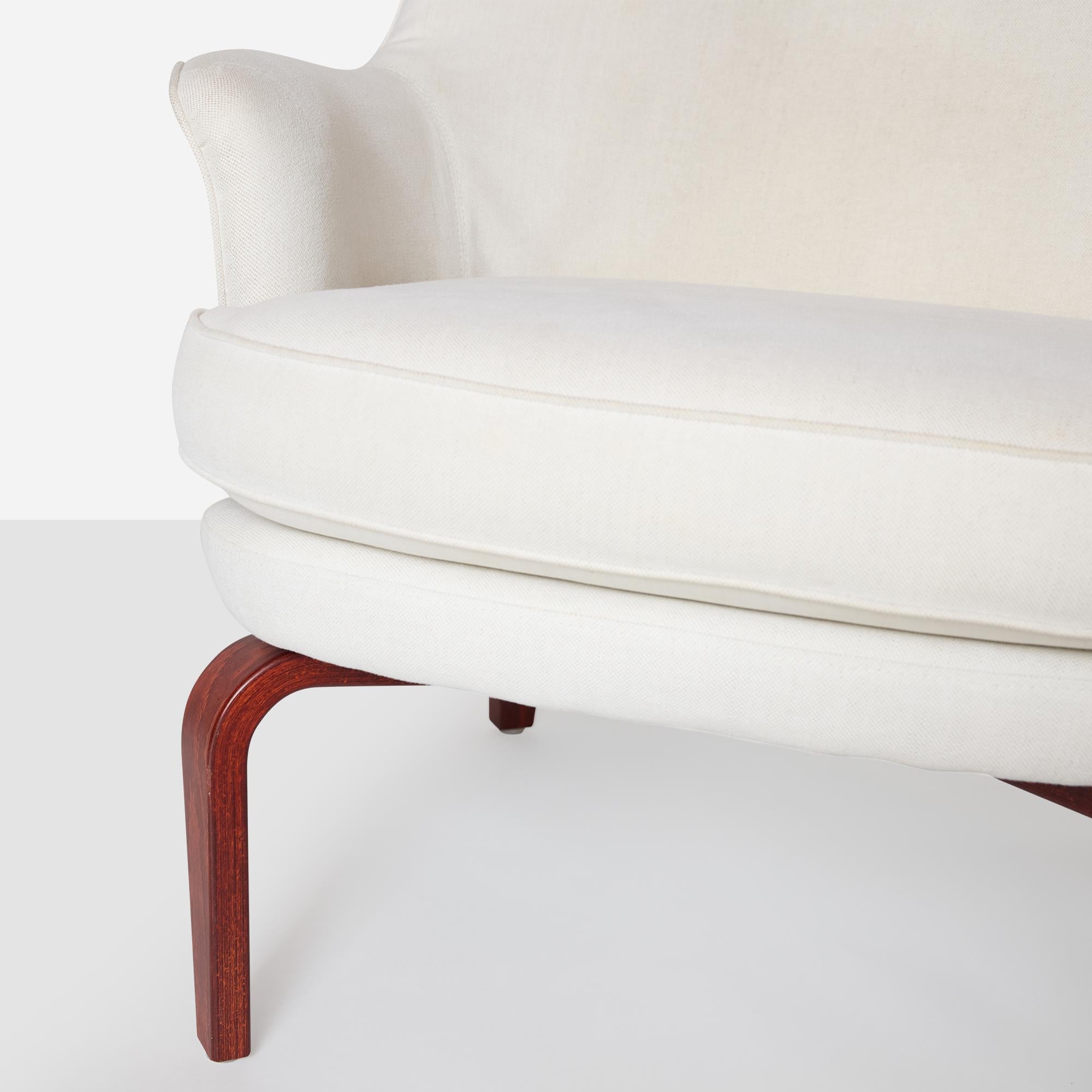 Tissu d'ameublement Paire de chaises longues pilotes d'Arne Norell en vente