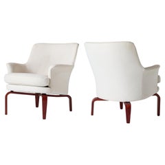 Pareja de sillas Pilot Lounge de Arne Norell