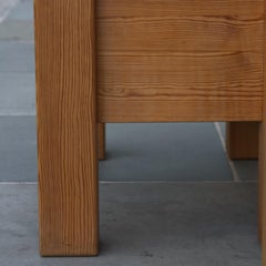 A Pair of Pine Bedside Tables Erik Höglund for Boda Trä