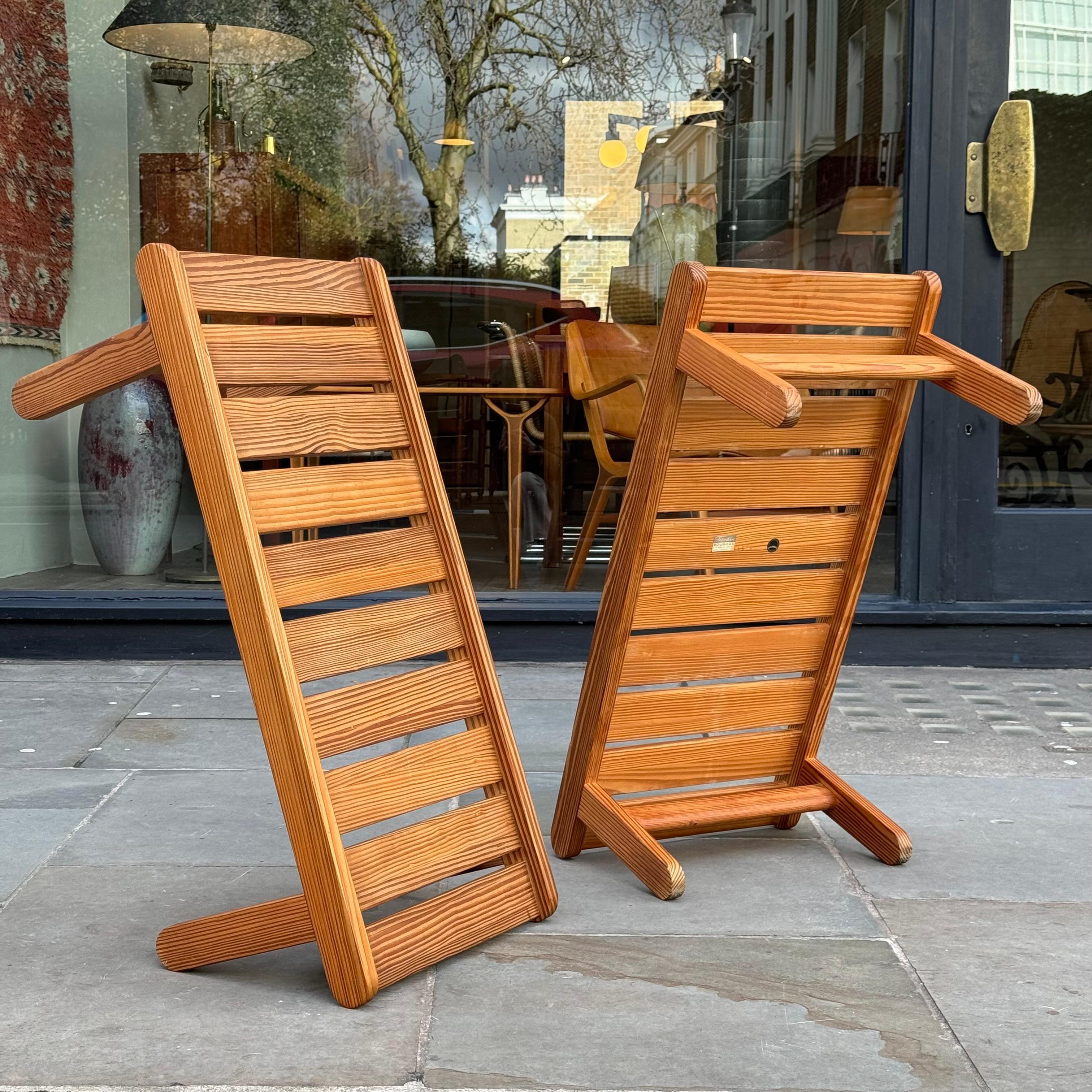 A Pair of Pine Benches, Bernt Petersen, Denmark For Sale 5