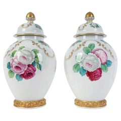 A Pair of Porcelain Decorative Vases, Germany by Rosenthal, 1910 - 1922