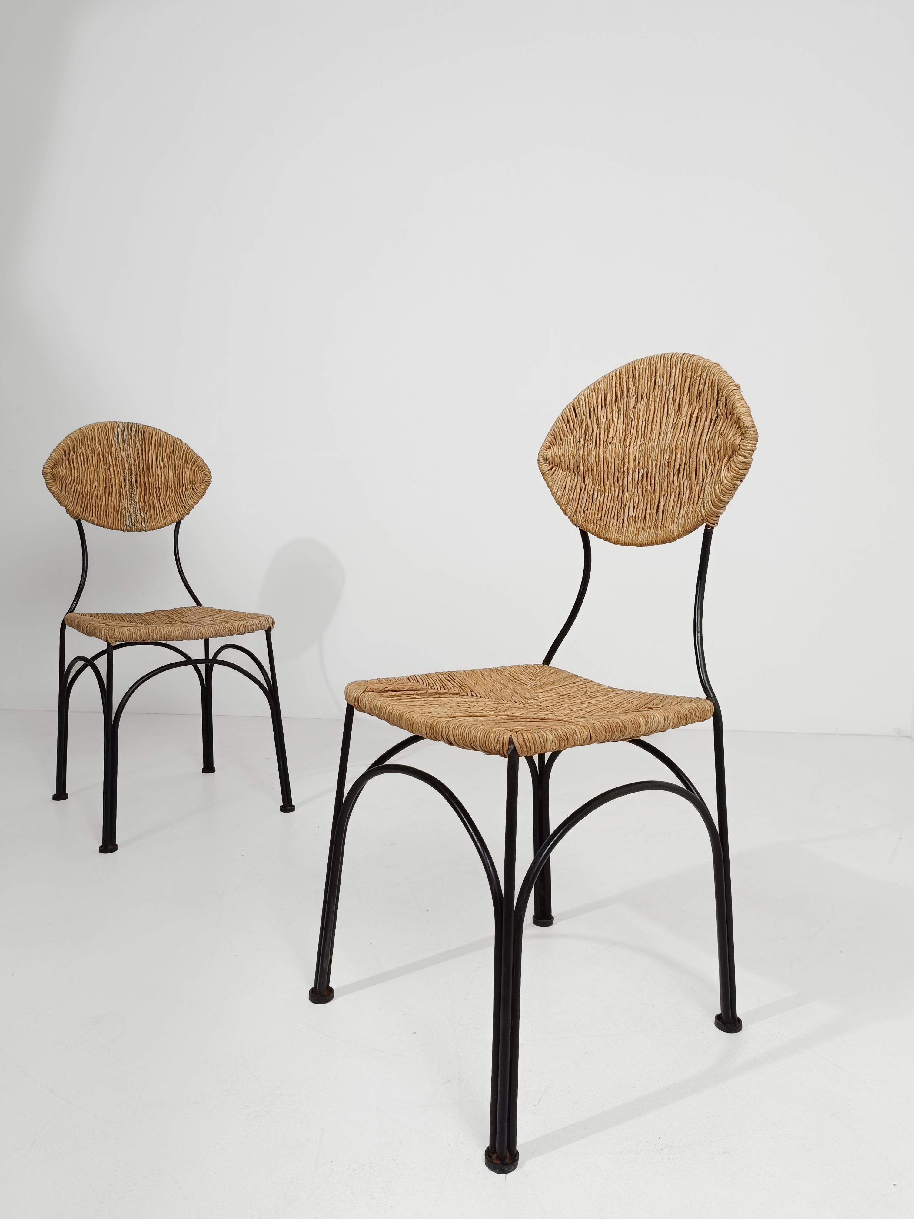 Post-Modern A Pair of Post Modern Chairs 