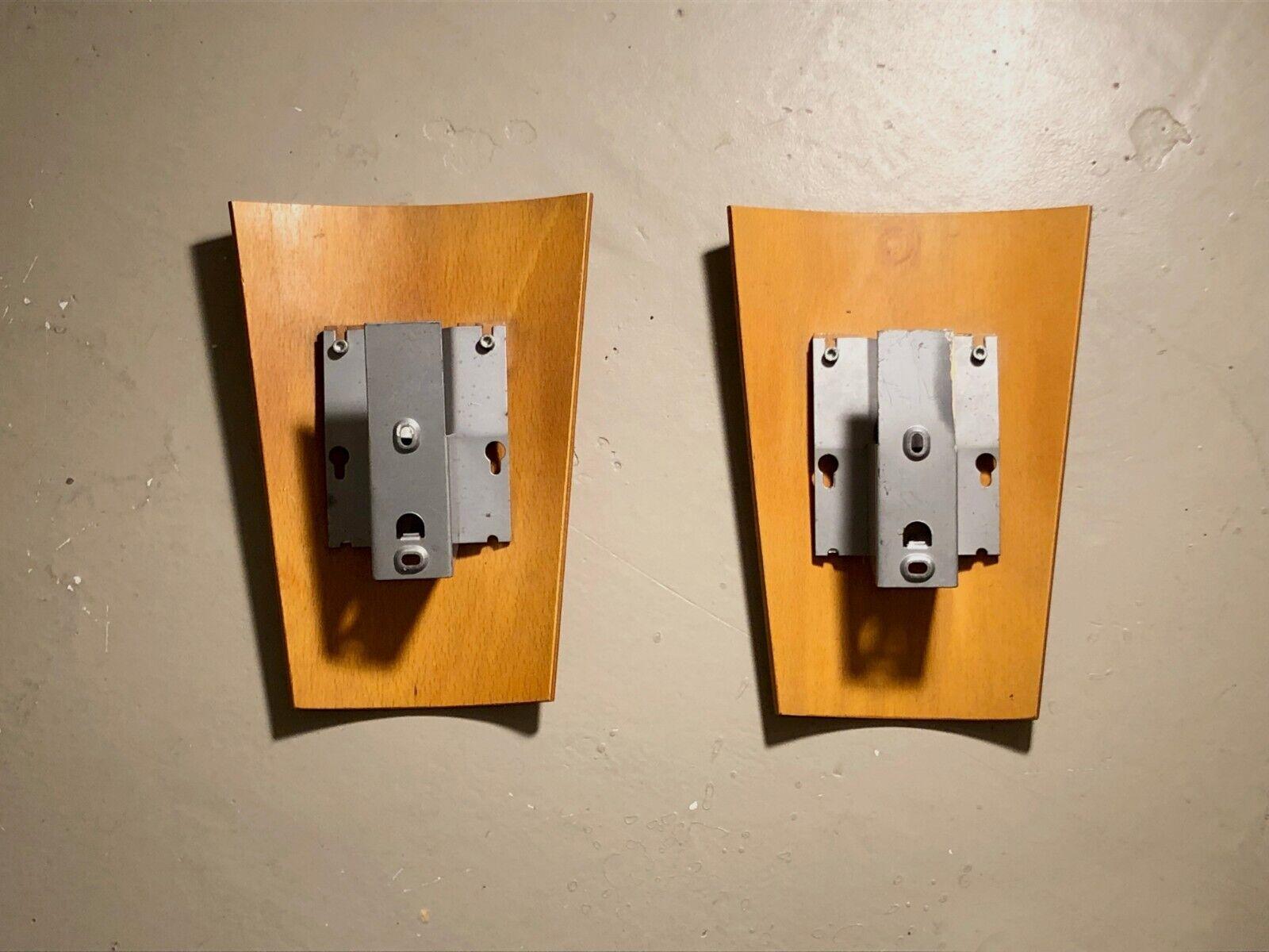 A Pair of Post-Modern WALL APPLIQUES SCONCES by LUCID, France 1990 For Sale 3