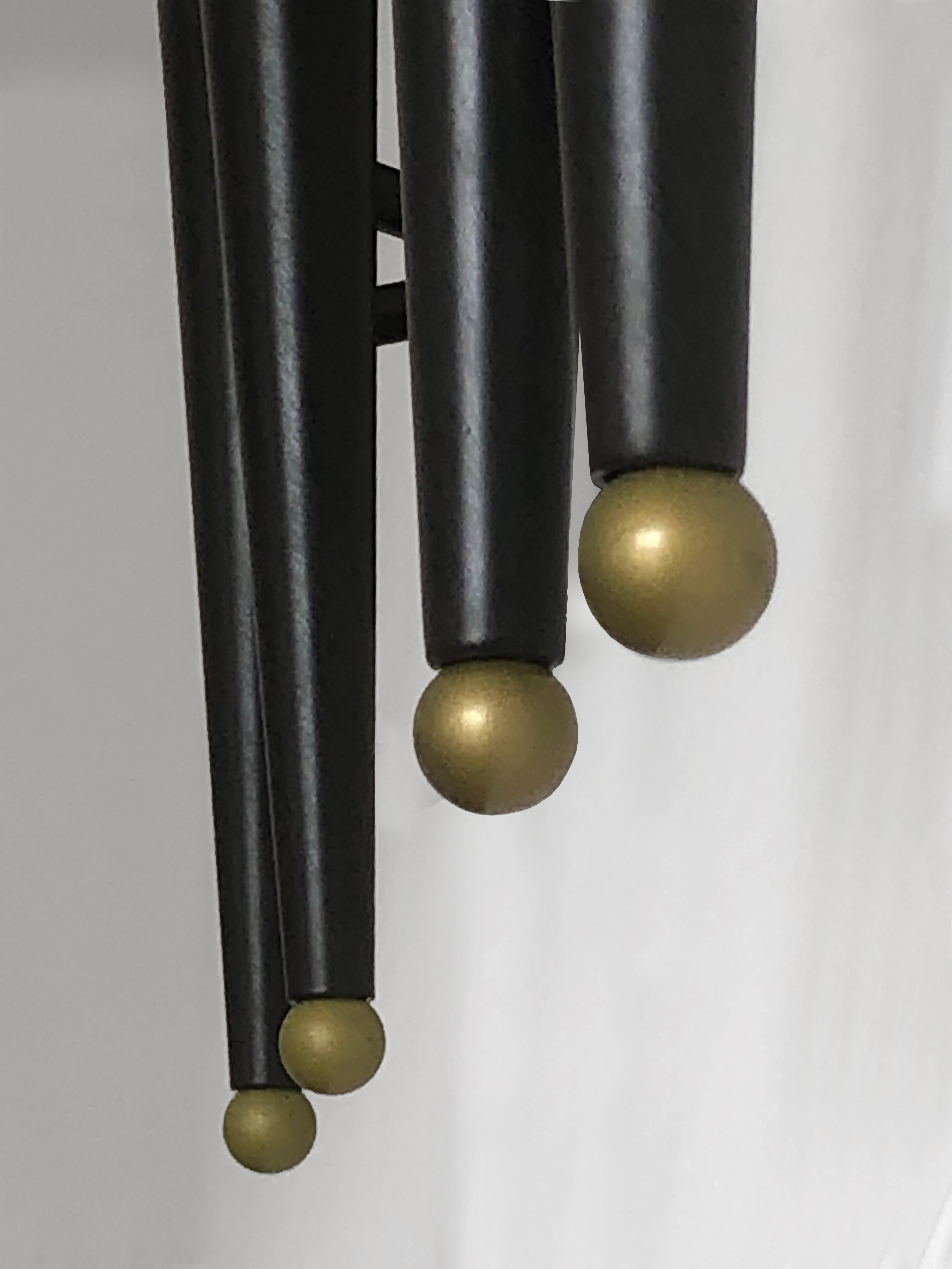 A Pair of POSTMODERN NEOCLASSICAL Wall LAMPS Sconces France 1990-2000 For Sale 1