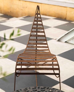 A Pair of Postmodern Spine Lounge Chairs