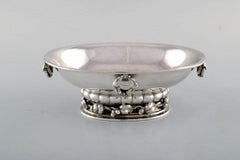 Pair of Rare Georg Jensen Jardinières in Sterling Silver, Dated 1925-1932