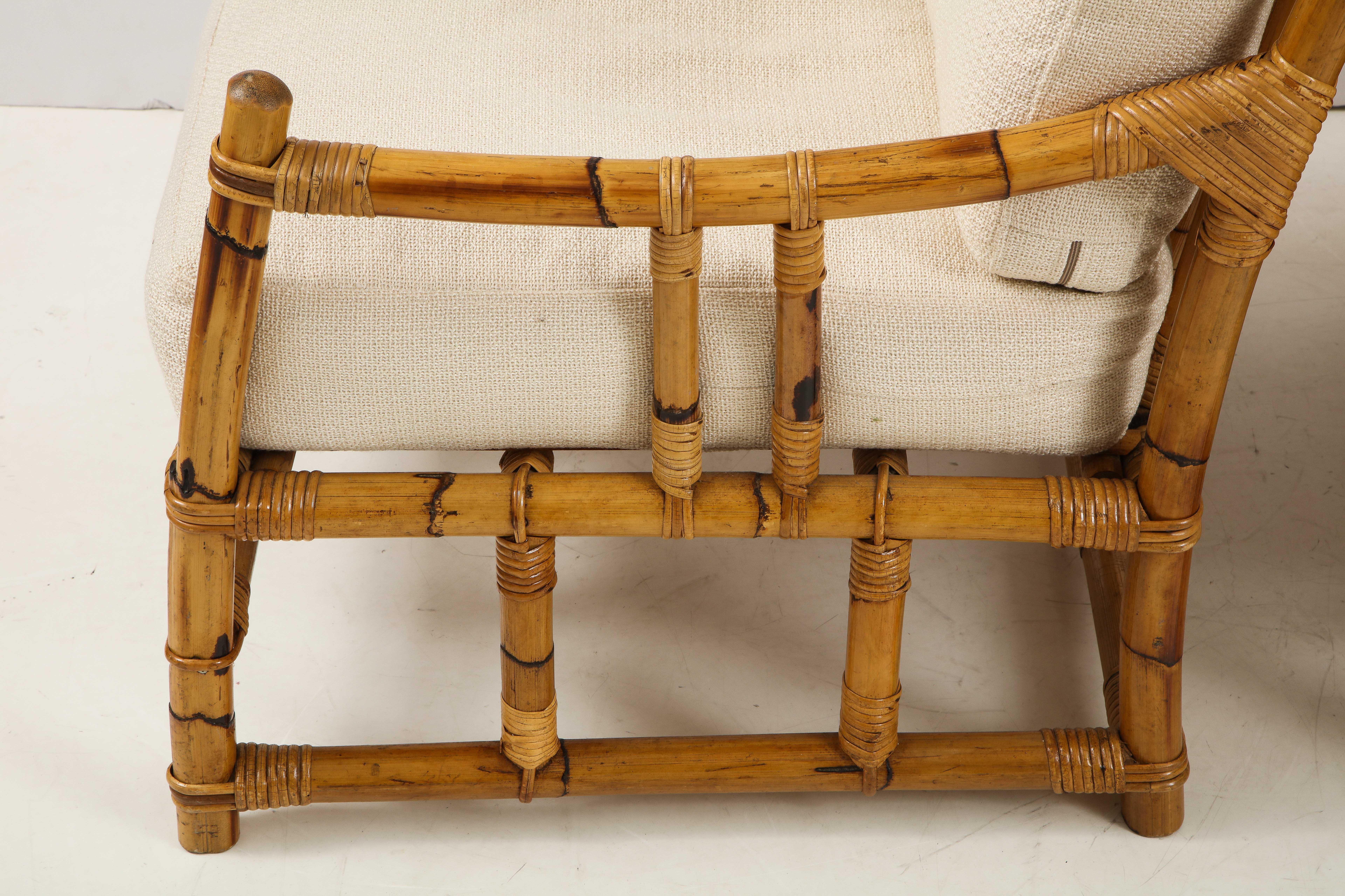 Pair of Rattan Fauteuils 6