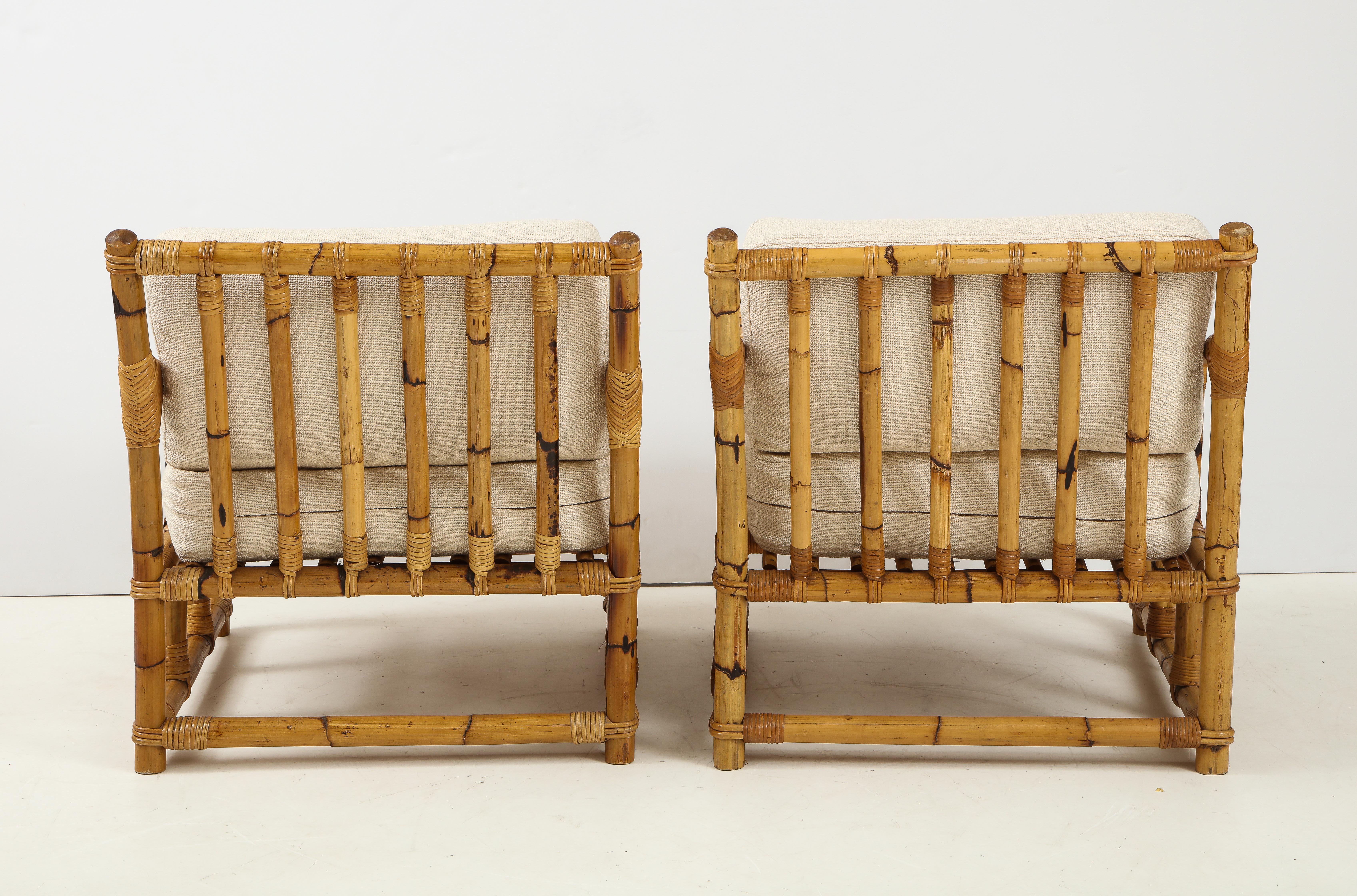 Pair of Rattan Fauteuils 10