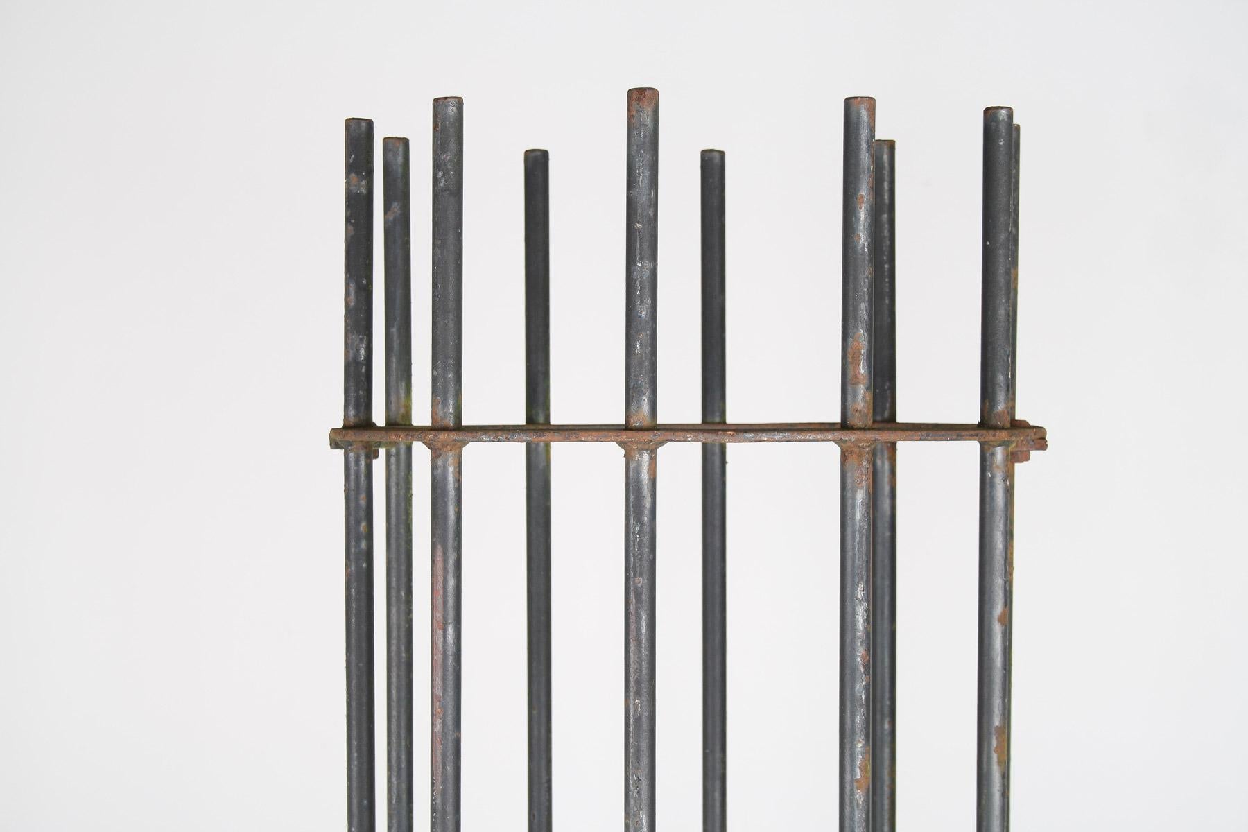 A Pair of Reclaimed Iron Tree Guards Garden Trellis Topiary Frames For Sale 1