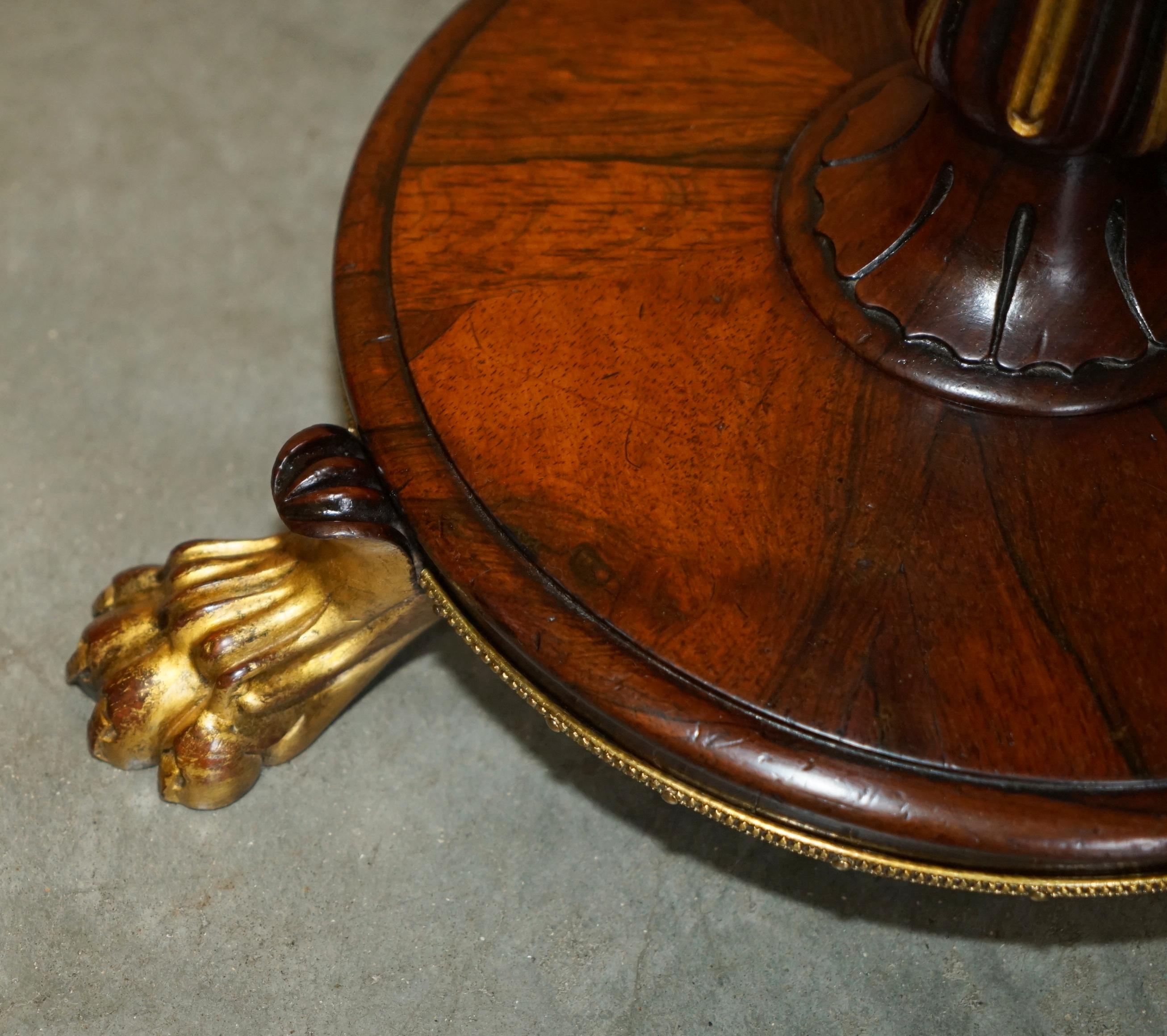 EIN Pärchen REGENCY 1810 SPECiMEN MARBEL PIETRA DURA & HARDWOOD OCCASIONAL TABLES im Angebot 3