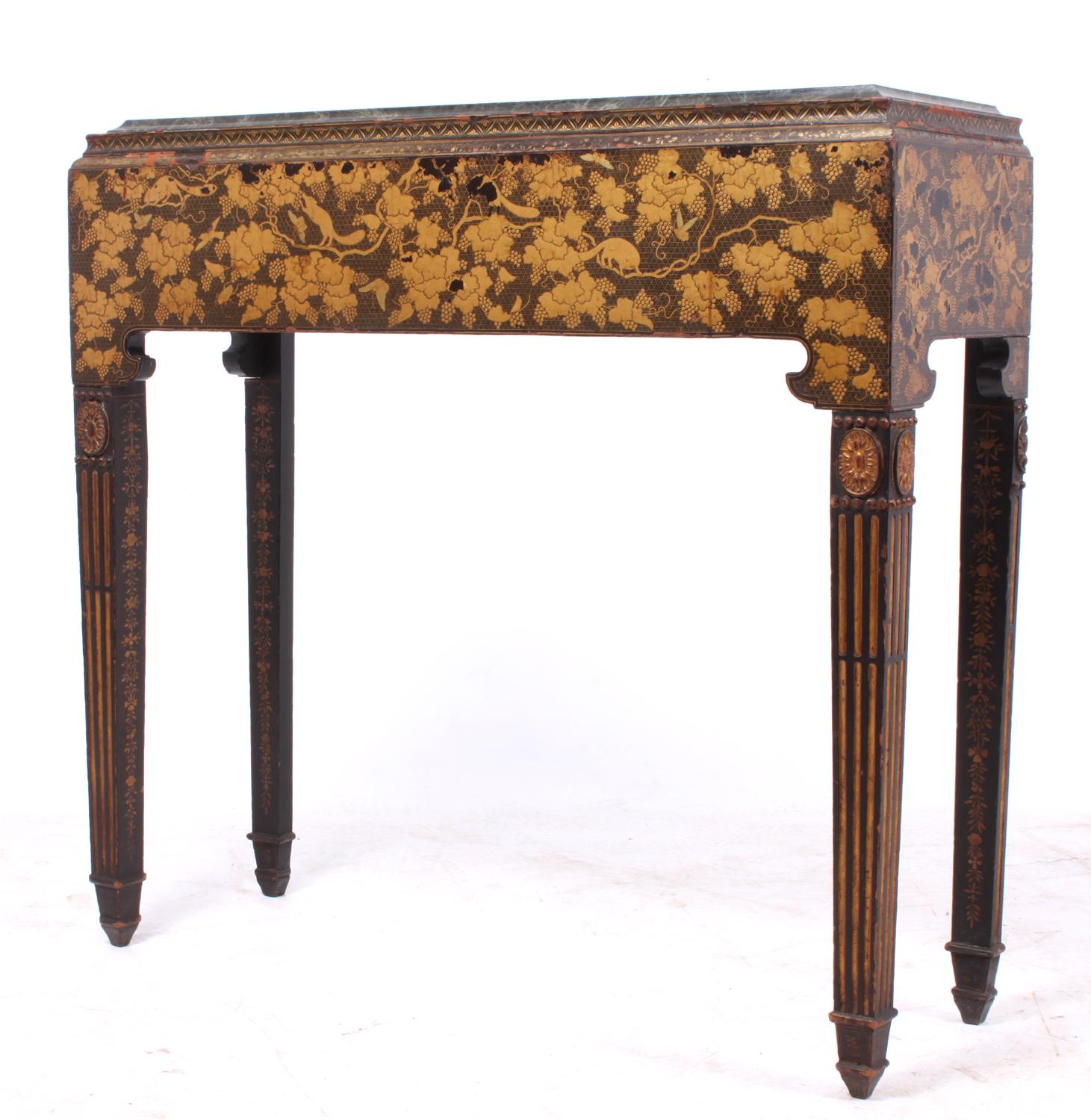 Pair of Regency Chinoiserie Side Tables, circa 1820 In Excellent Condition In Paddock Wood, Kent