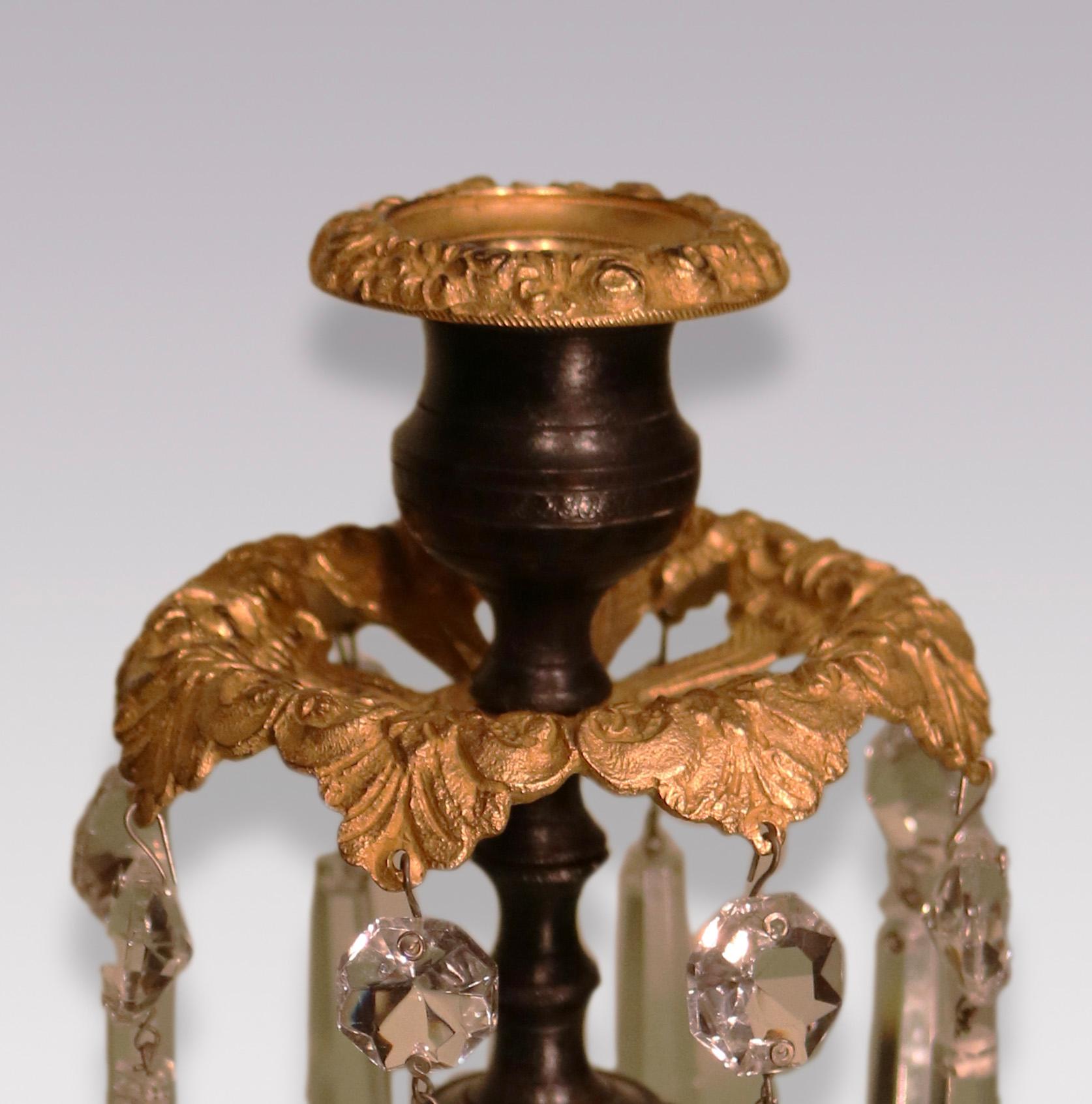 Ein Paar Grifflüsterer aus Bronze und Ormolu aus der Regency-Zeit im Zustand „Gut“ im Angebot in London, GB