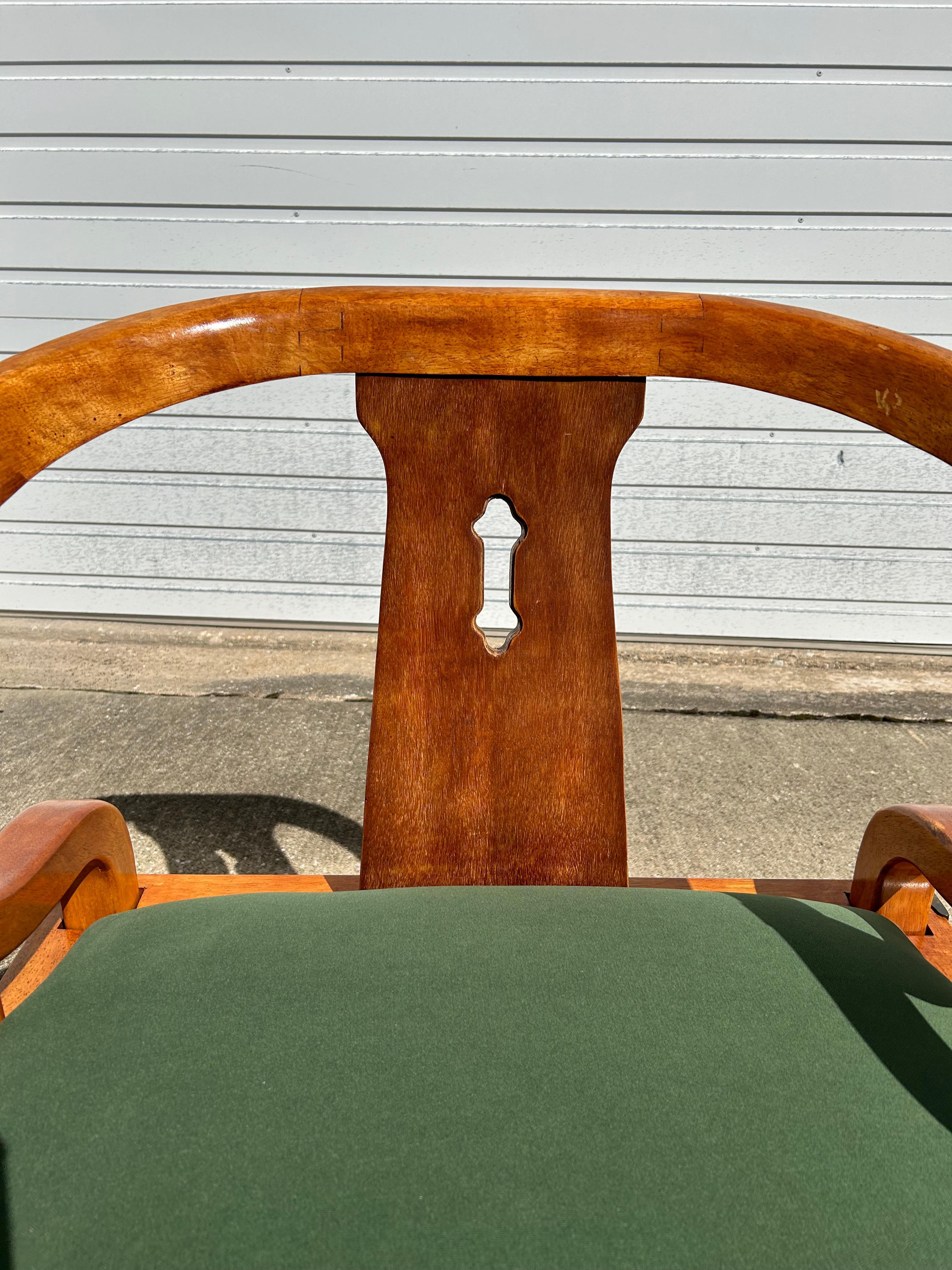 A Pair of Reupholstered James Mont Style Ming Chinoiserie Side Chairs 2