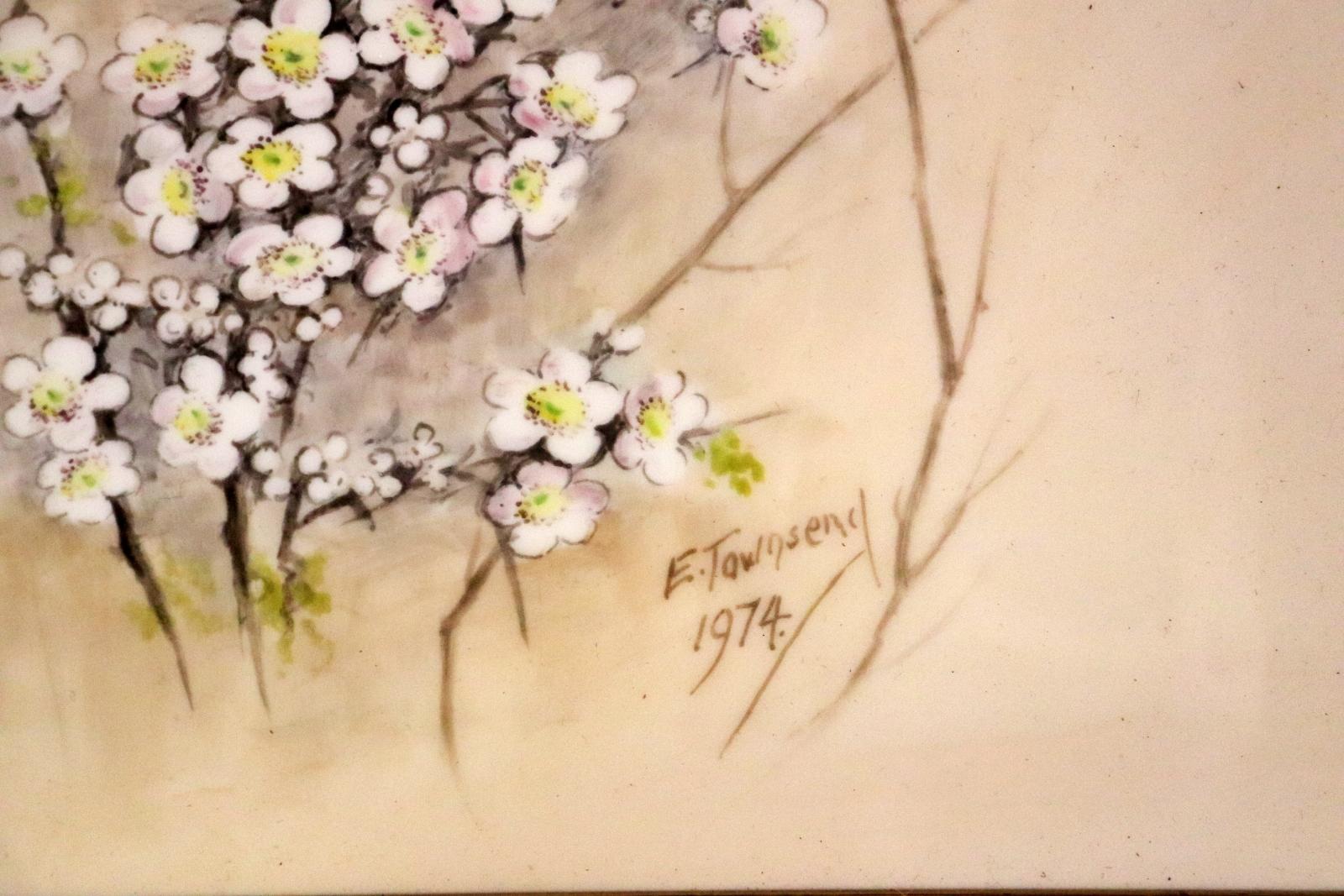 A Pair of Royal Worcester Porcelain Signed Framed Plaques 5