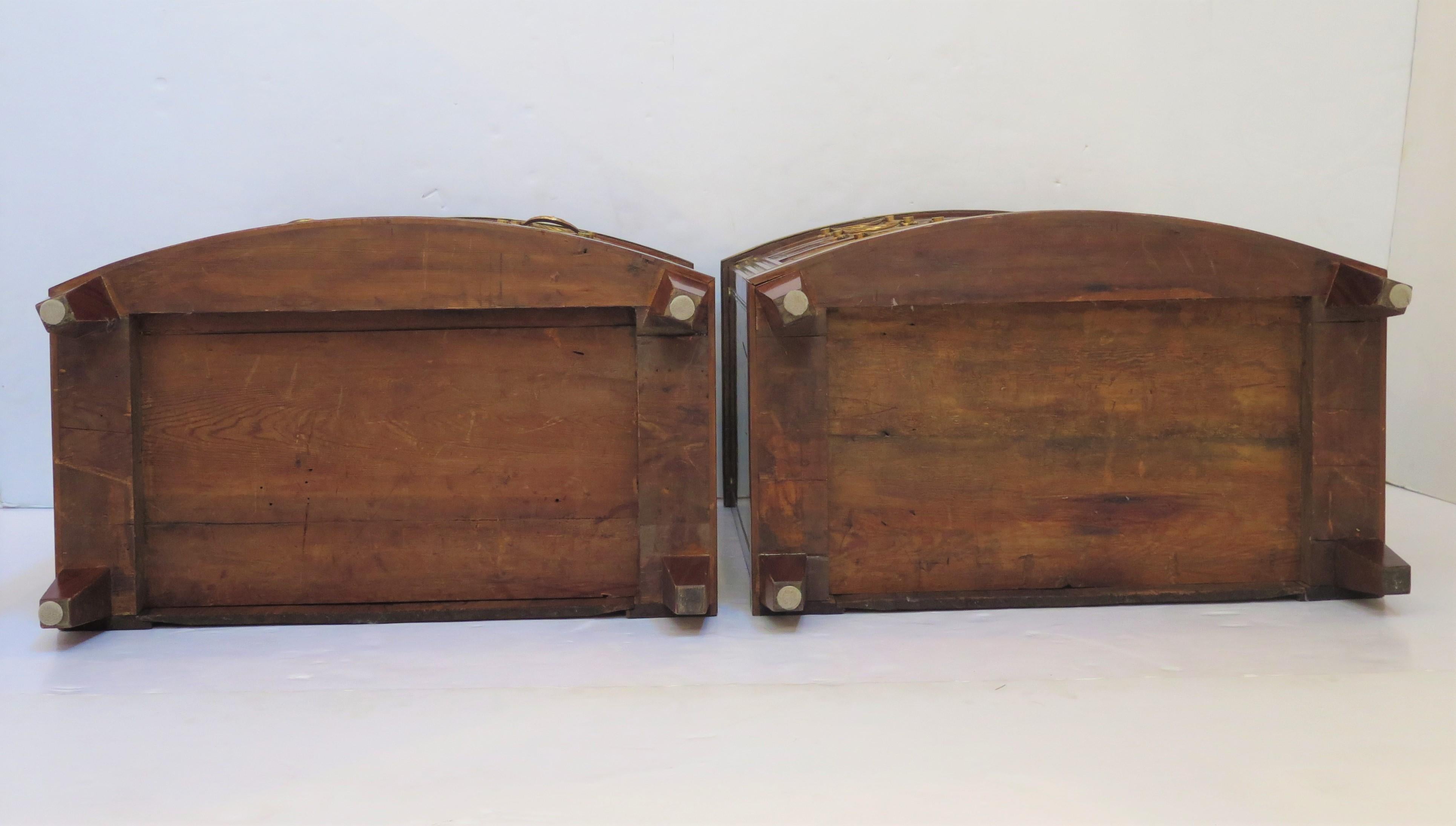 A Pair of Russian Neoclassical Chests of Drawers For Sale 12
