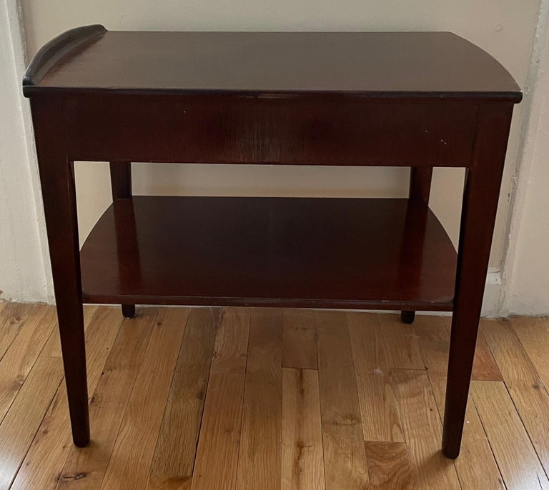 Pair of Scandinavian Modern End Tables / Night Tables For Sale at 1stDibs