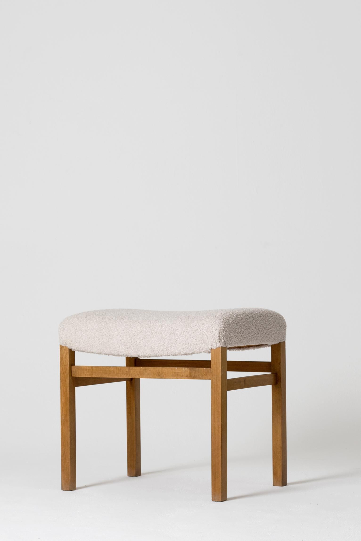 Pair of Scandinavian Modern Stools 2