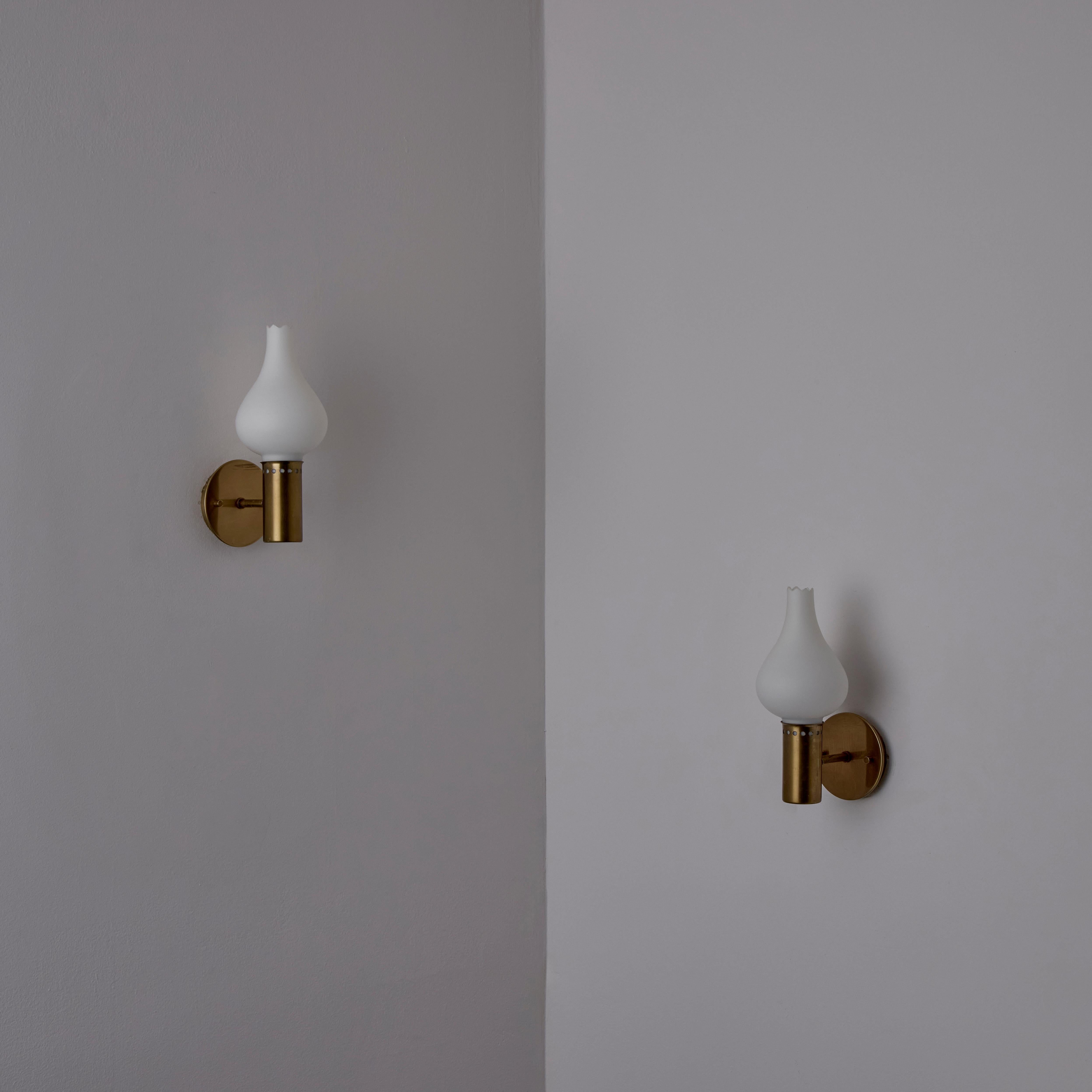 A Pair of Sconces by Hans Agne Jakobsson for Markaryd For Sale 5