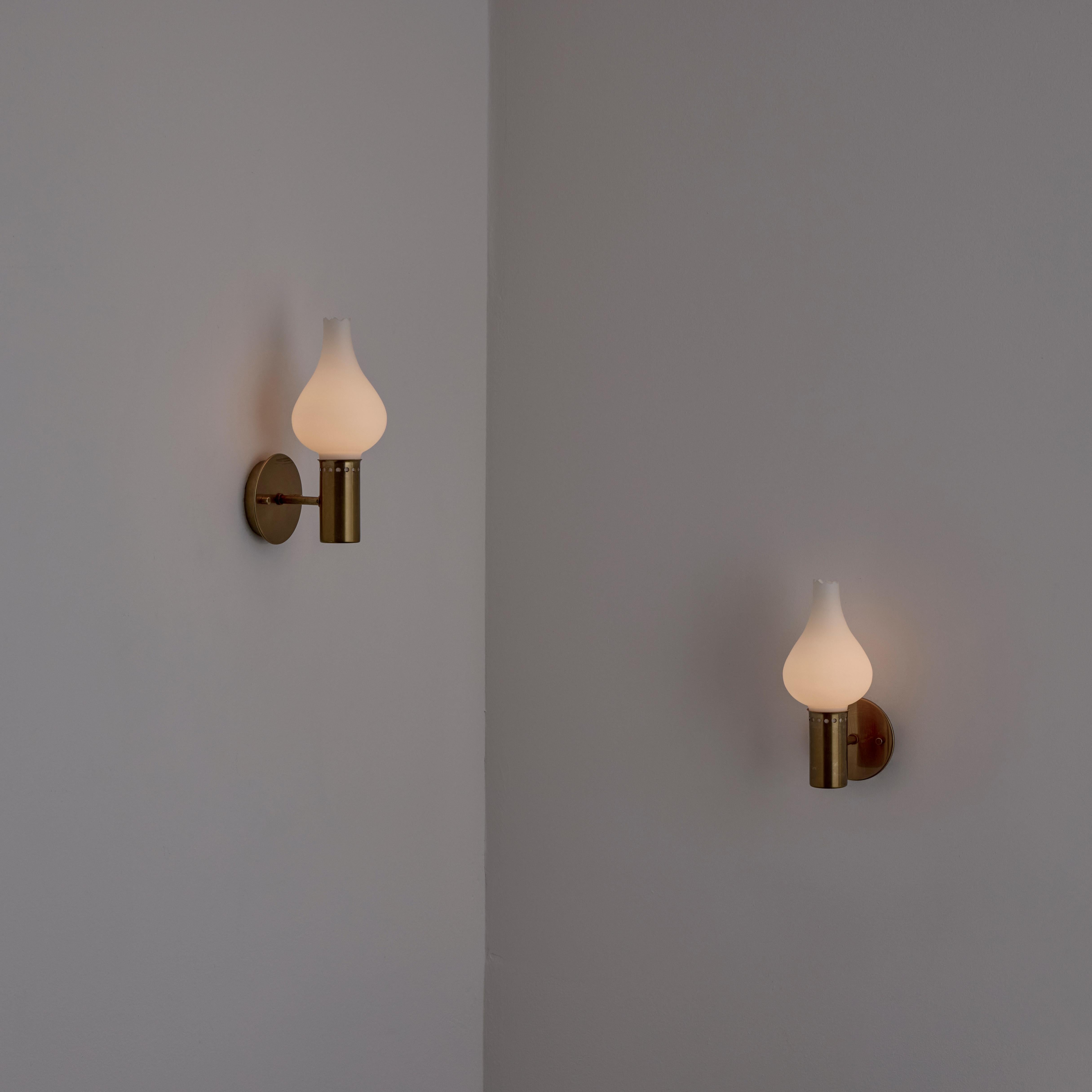 A Pair of Sconces by Hans Agne Jakobsson for Markaryd For Sale 6