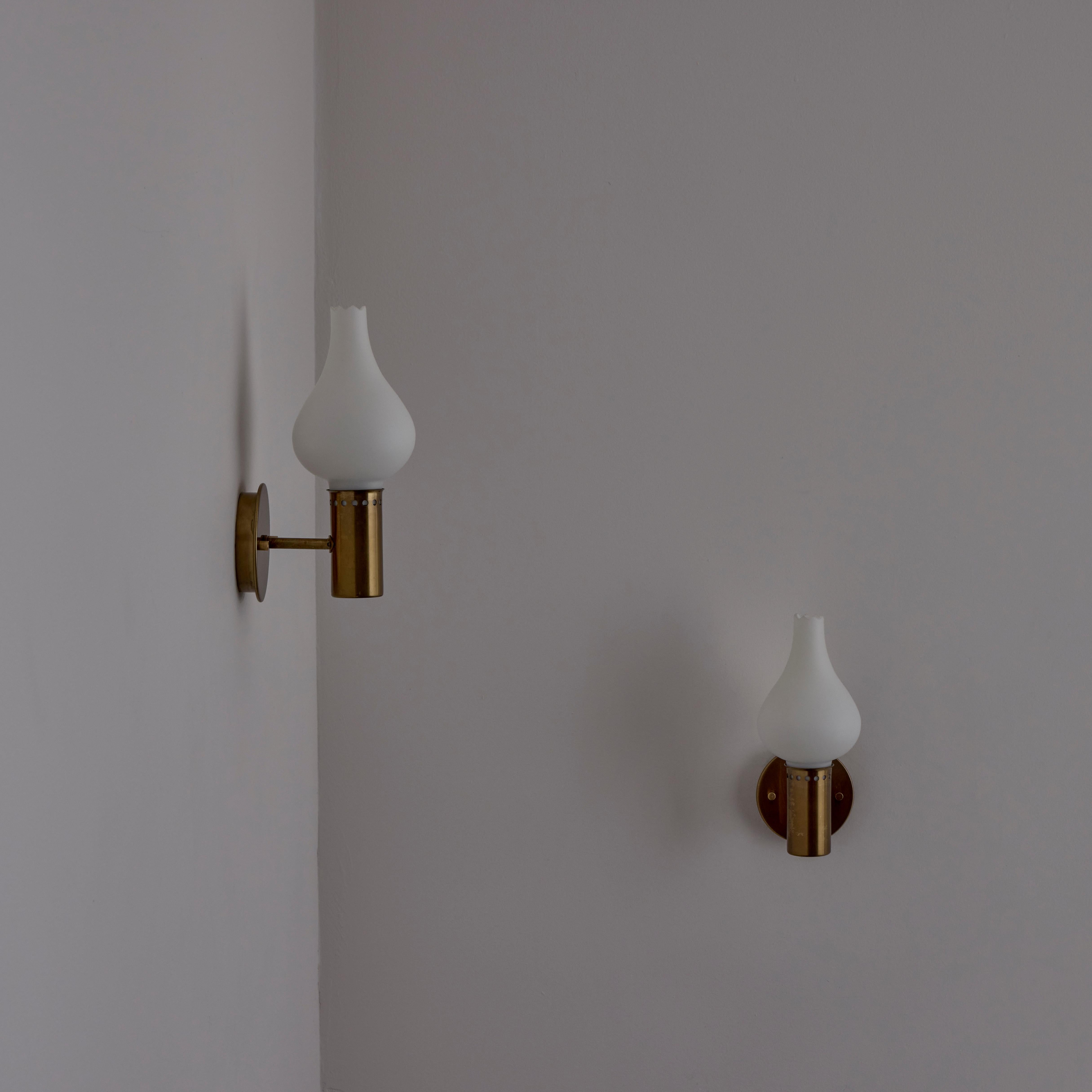 A Pair of Sconces by Hans Agne Jakobsson for Markaryd For Sale 9
