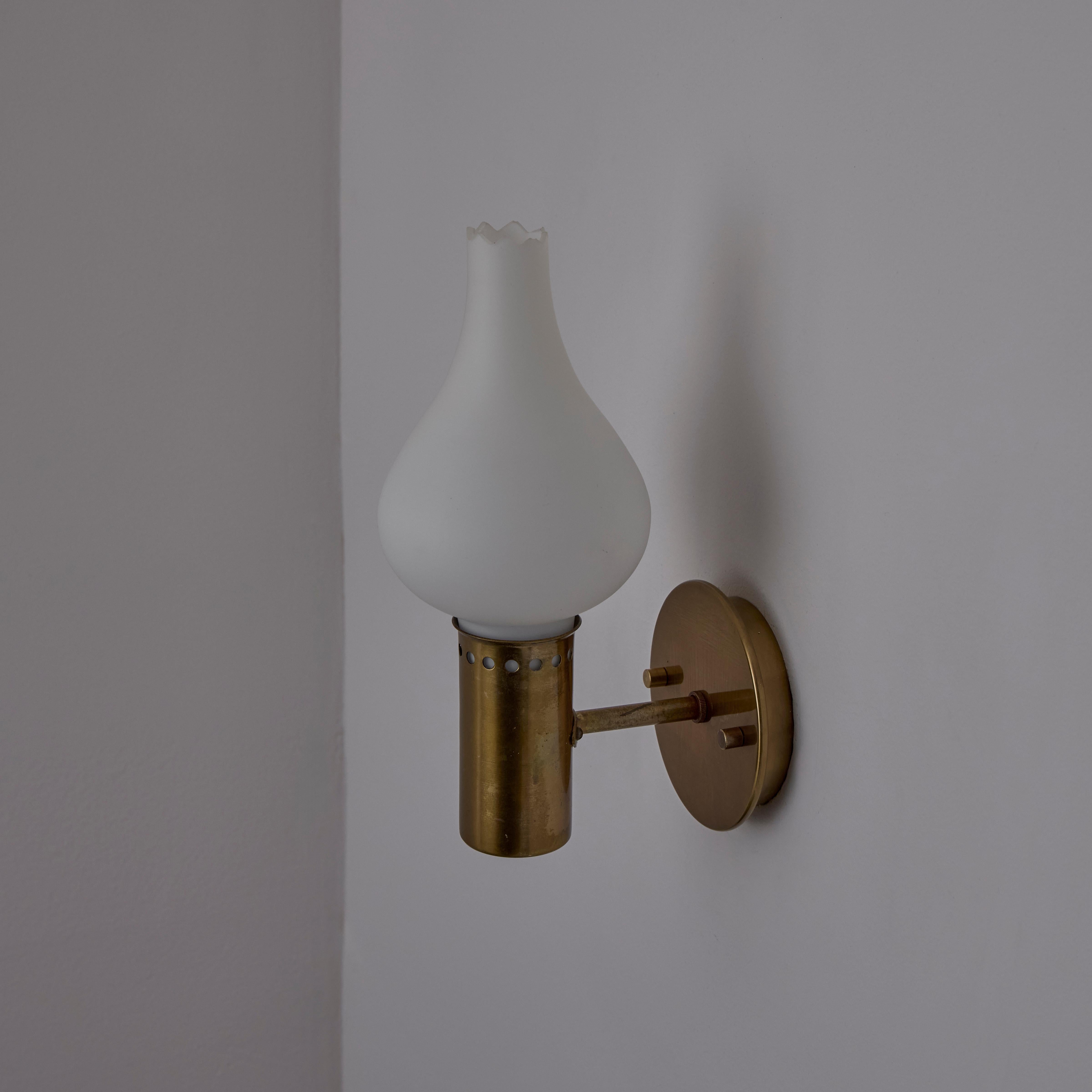 20th Century A Pair of Sconces by Hans Agne Jakobsson for Markaryd For Sale