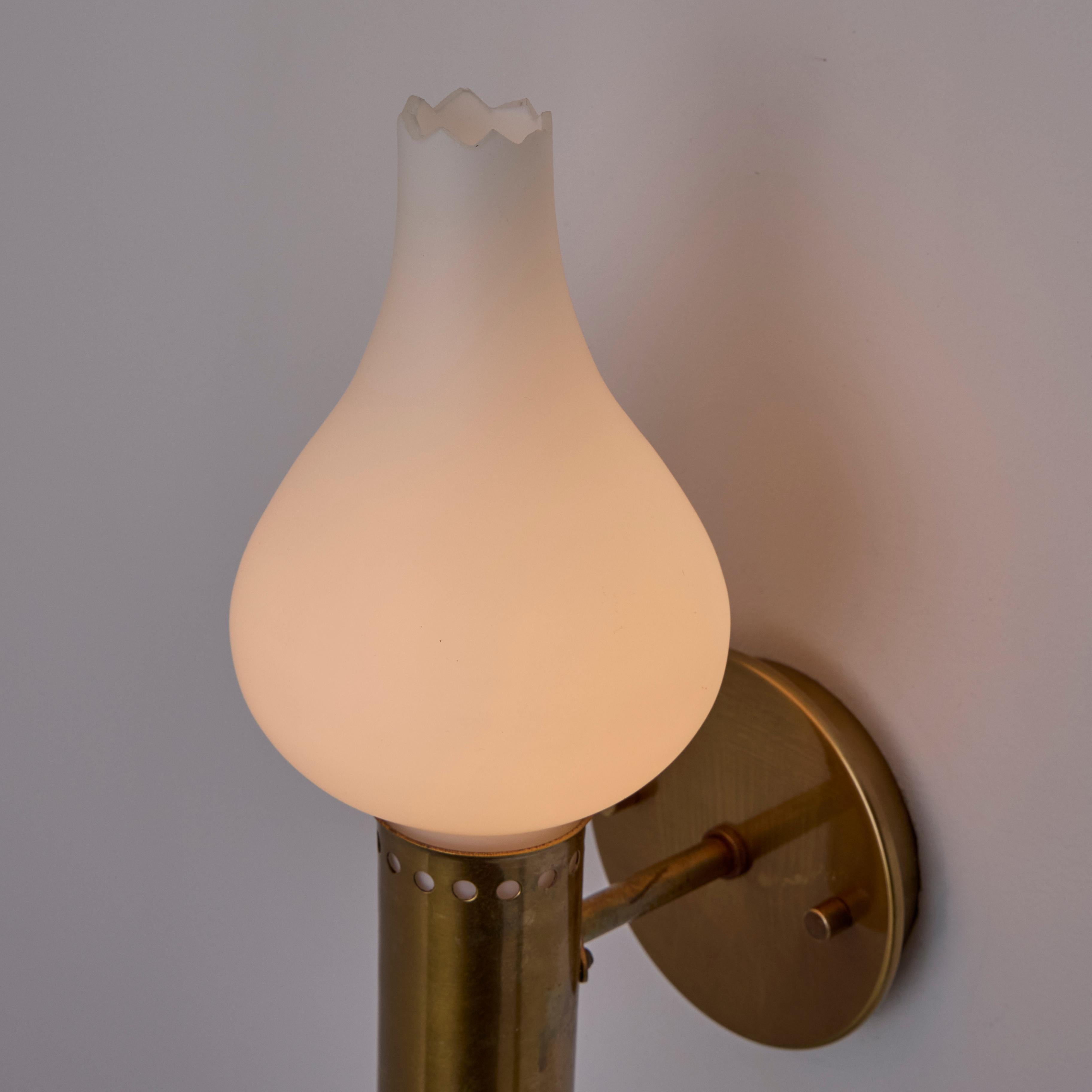 Brass A Pair of Sconces by Hans Agne Jakobsson for Markaryd For Sale