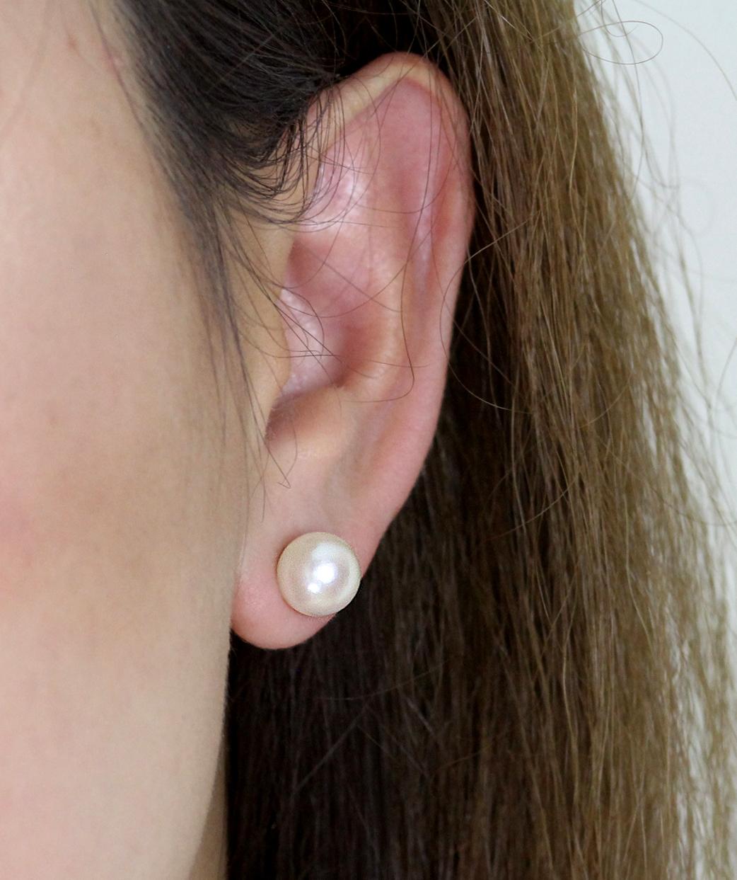 sea water pearl earrings