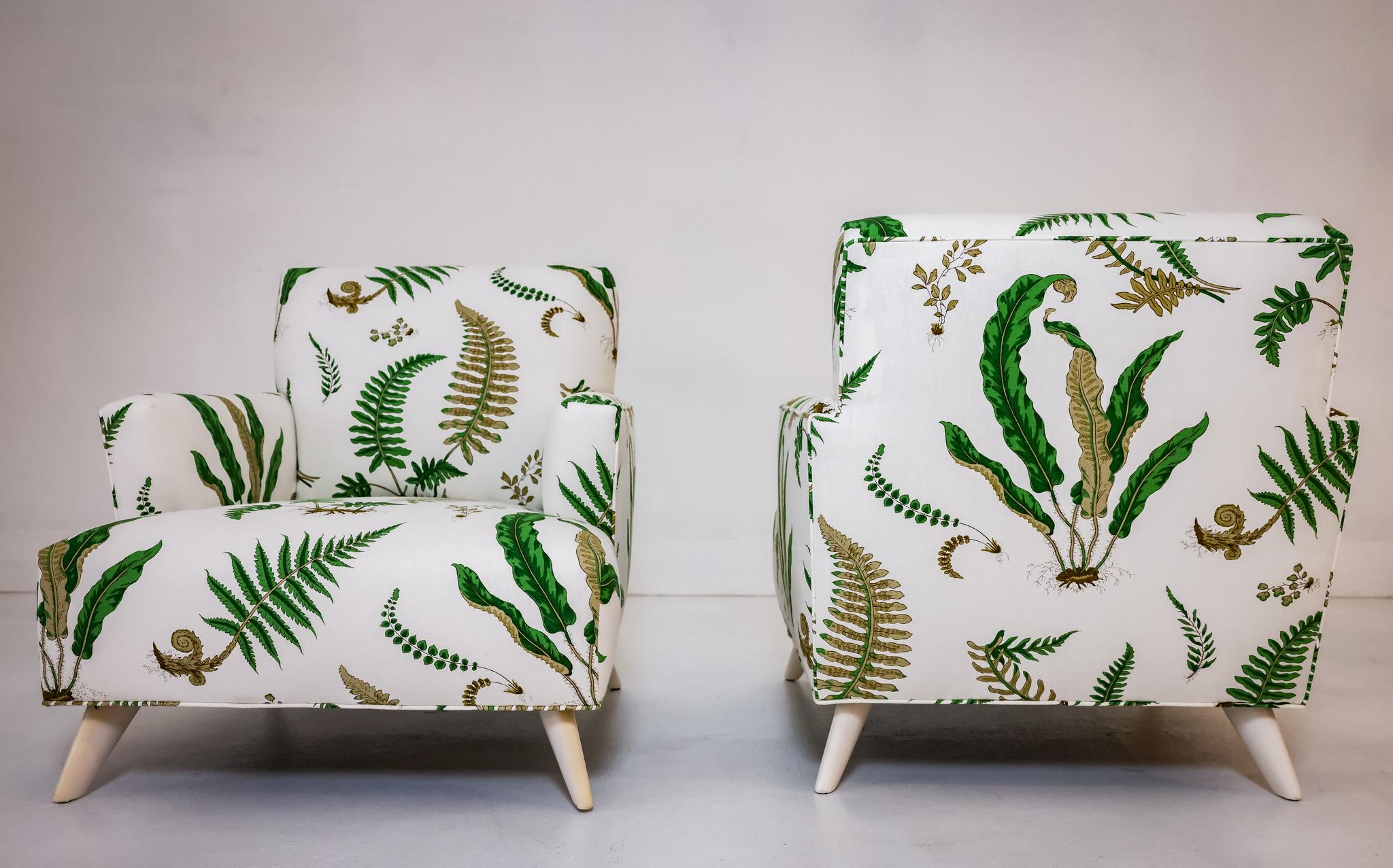 American Pair of Seniah Chairs by Billy Haines