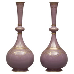 A Pair of Sèvres Porcelain Presentation Vases, Designed by Albert-Ernest Carrier