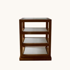 A pair of shelves by David Hicks (1929–1998), England, 1980s.