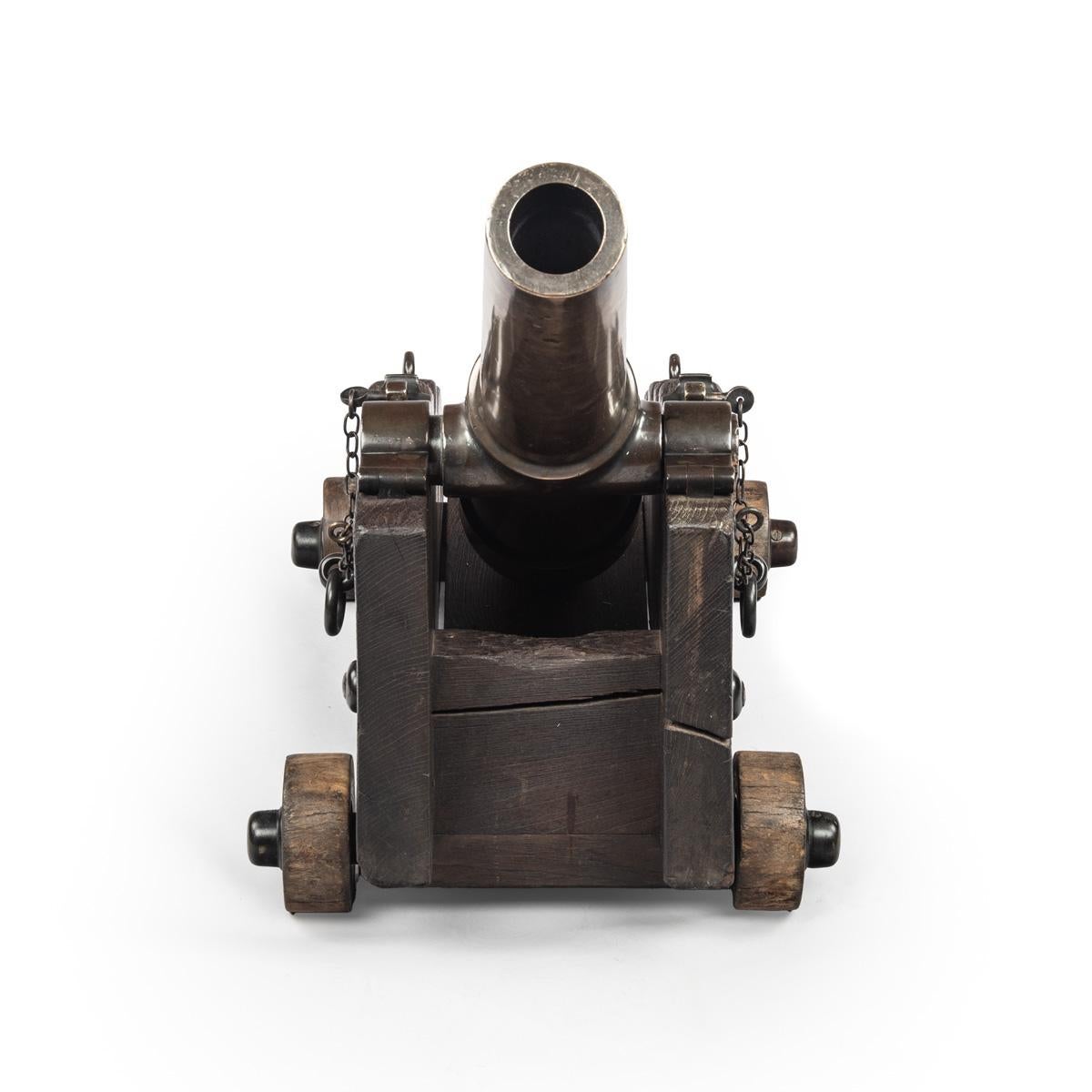 Paire de canons en bronze de navires provenant du S.V.I.I.S. 1875 en vente 4