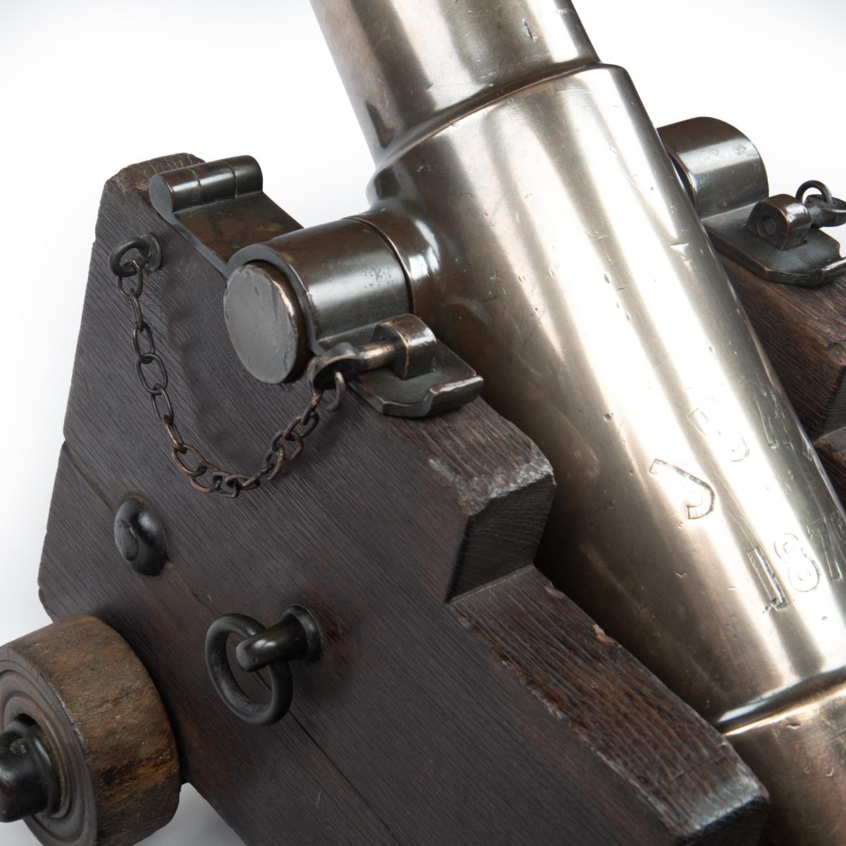 Paire de canons en bronze de navires provenant du S.V.I.I.S. 1875 en vente 1