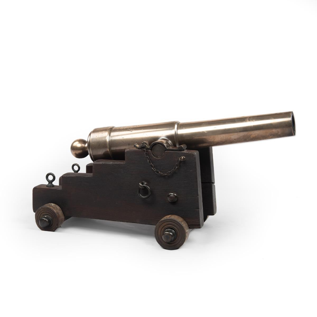 Paire de canons en bronze de navires provenant du S.V.I.I.S. 1875 en vente 3