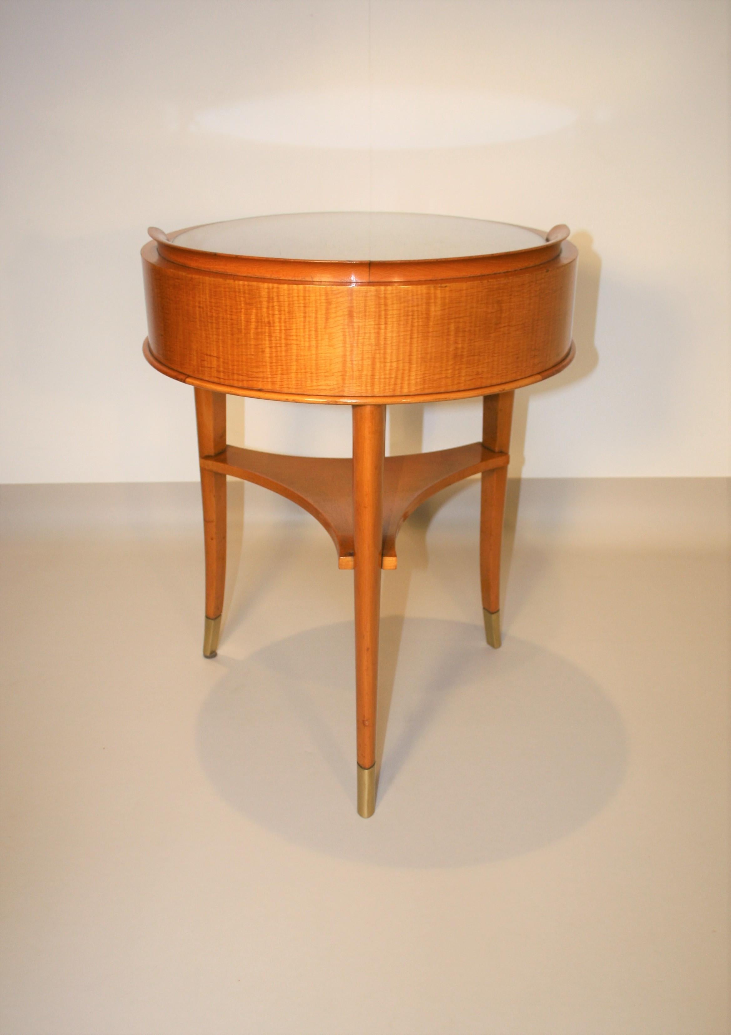 Pair of Signed De Coene Side Tables, 1930s 2