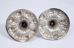 A Pair of Italian Silver Candlesticks, Rome Circa 1720