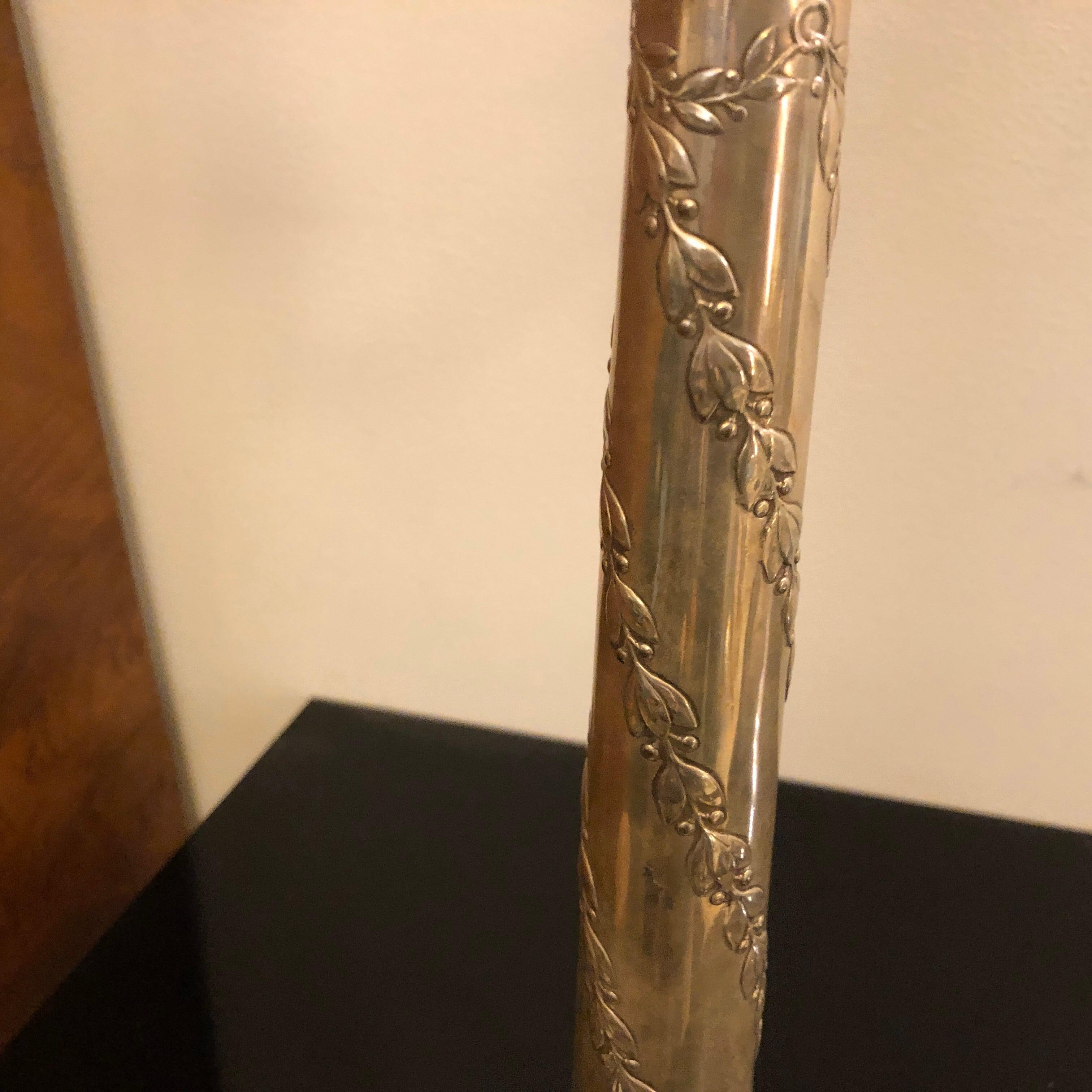 Pair of Silver Plated Five Arms Candelabras by W.M.F. circa 1900 4