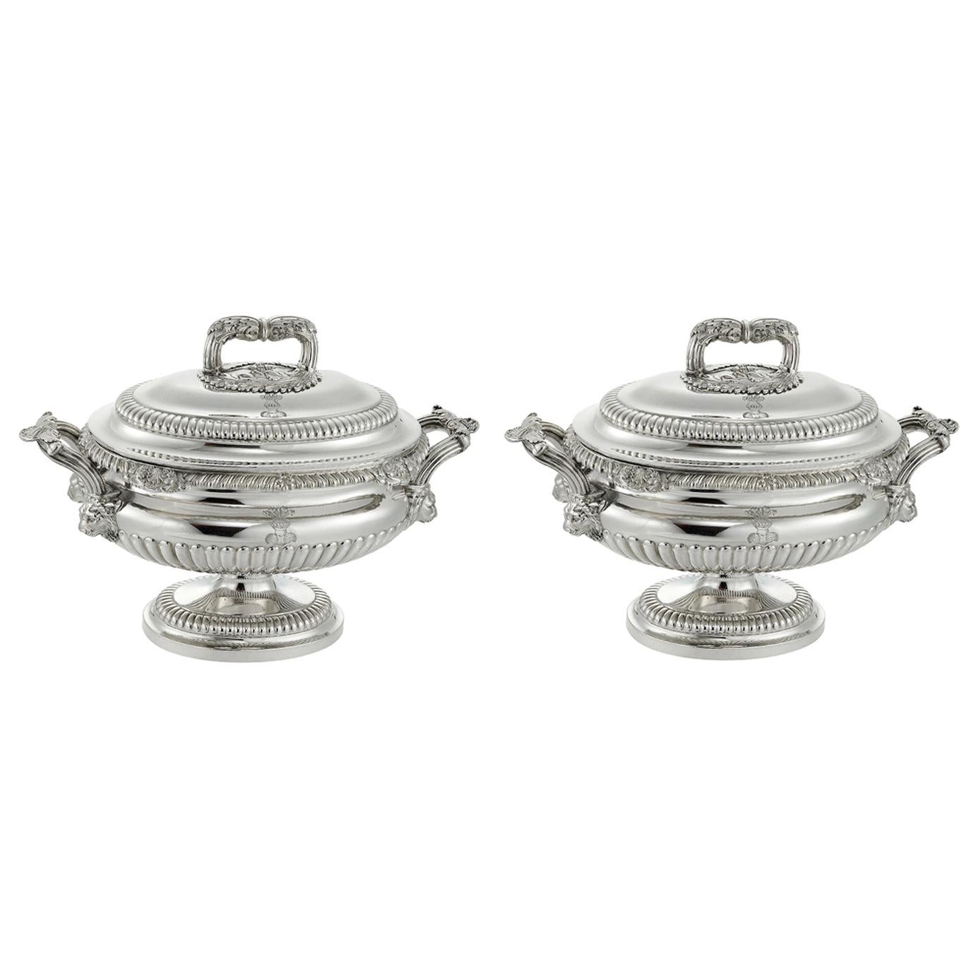 Pair of Silver Sauce-Boats