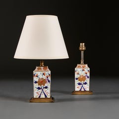 Pair of Small Imari Vases as Lamps