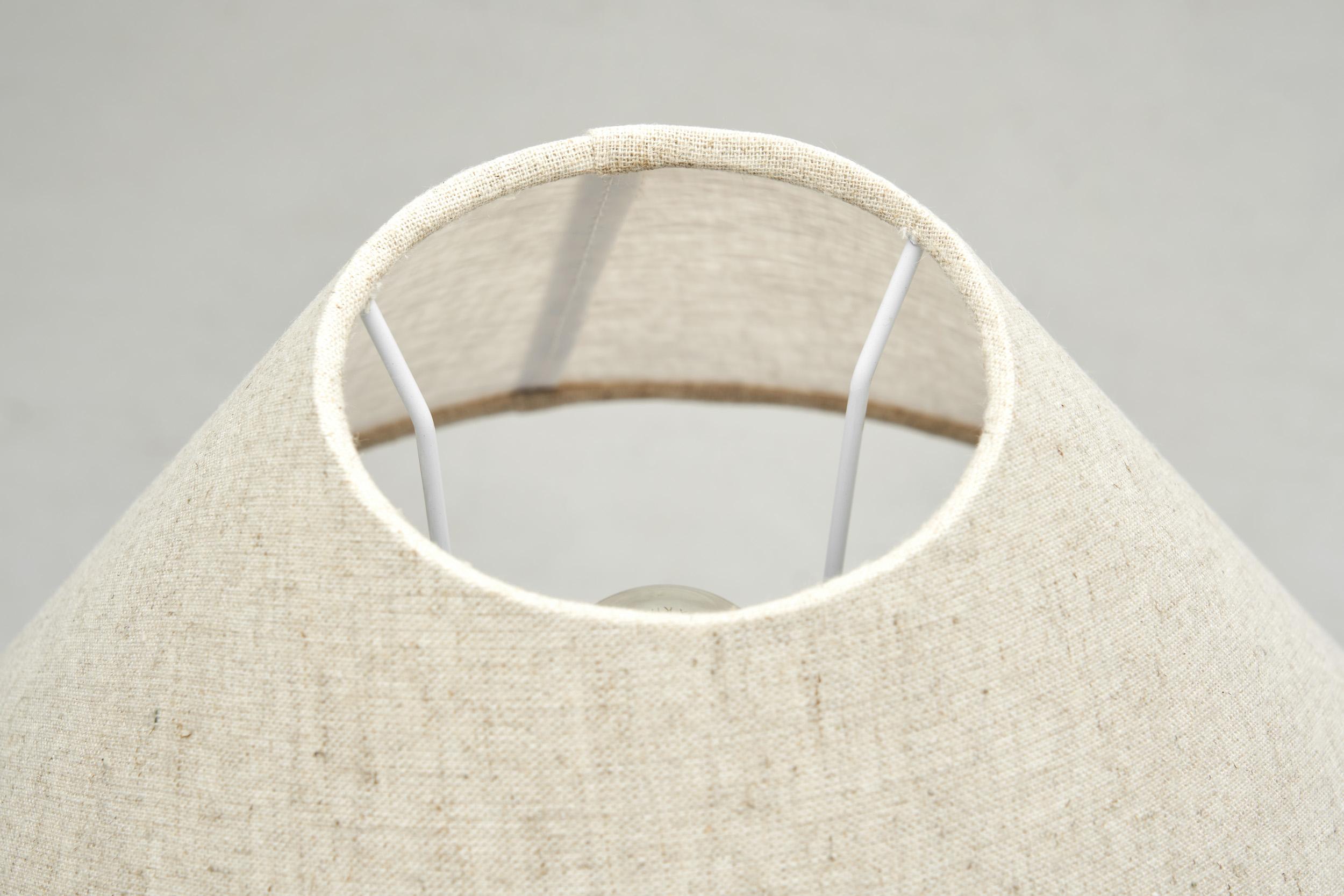 A Pair of Solid Wood Table Lamps by AB Stilarmatur Tranås, Sweden ca 1960s 4