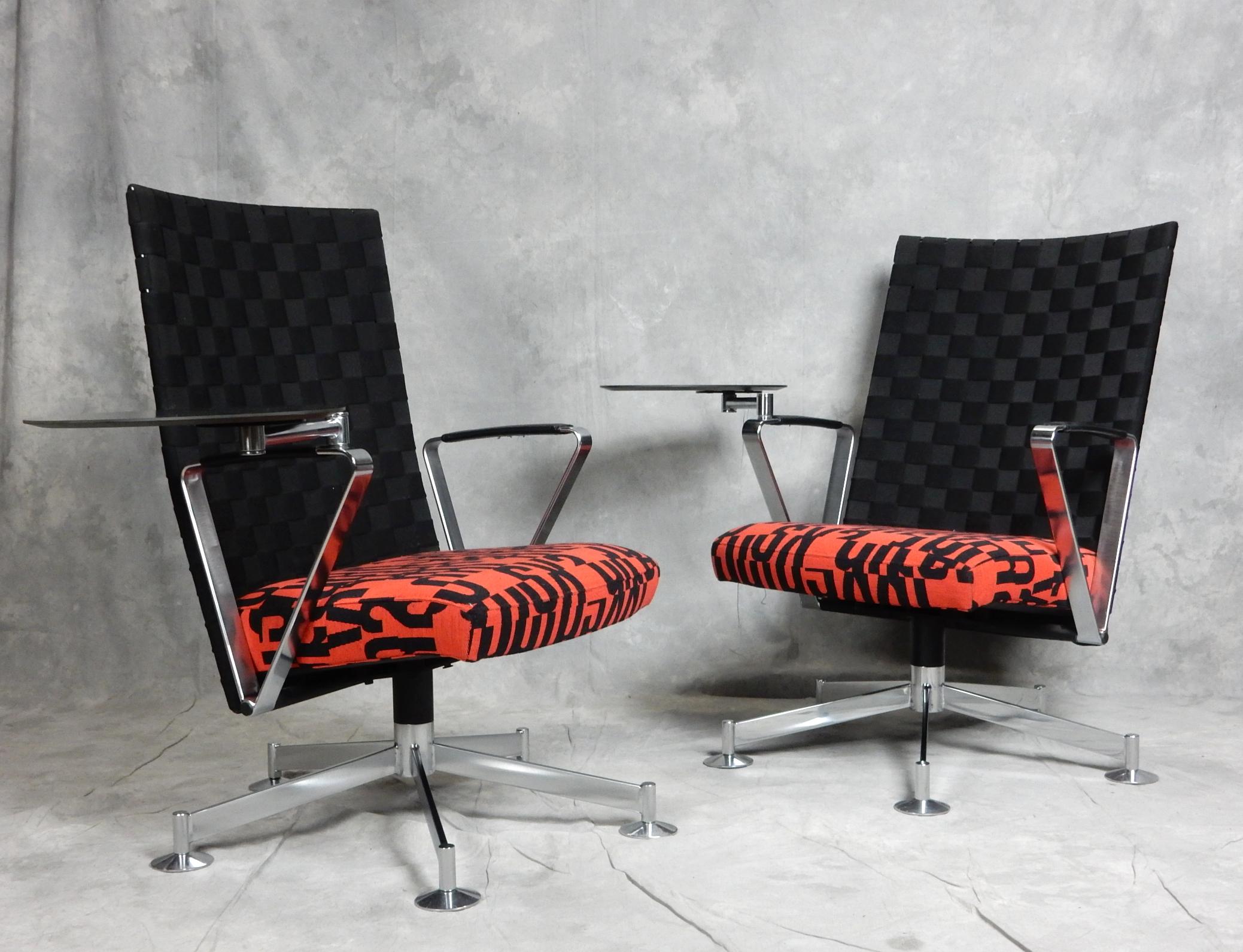 Offered is a pair of Burkhard Vogtherr design for Davis Furniture 