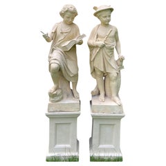 Stoneware Statues