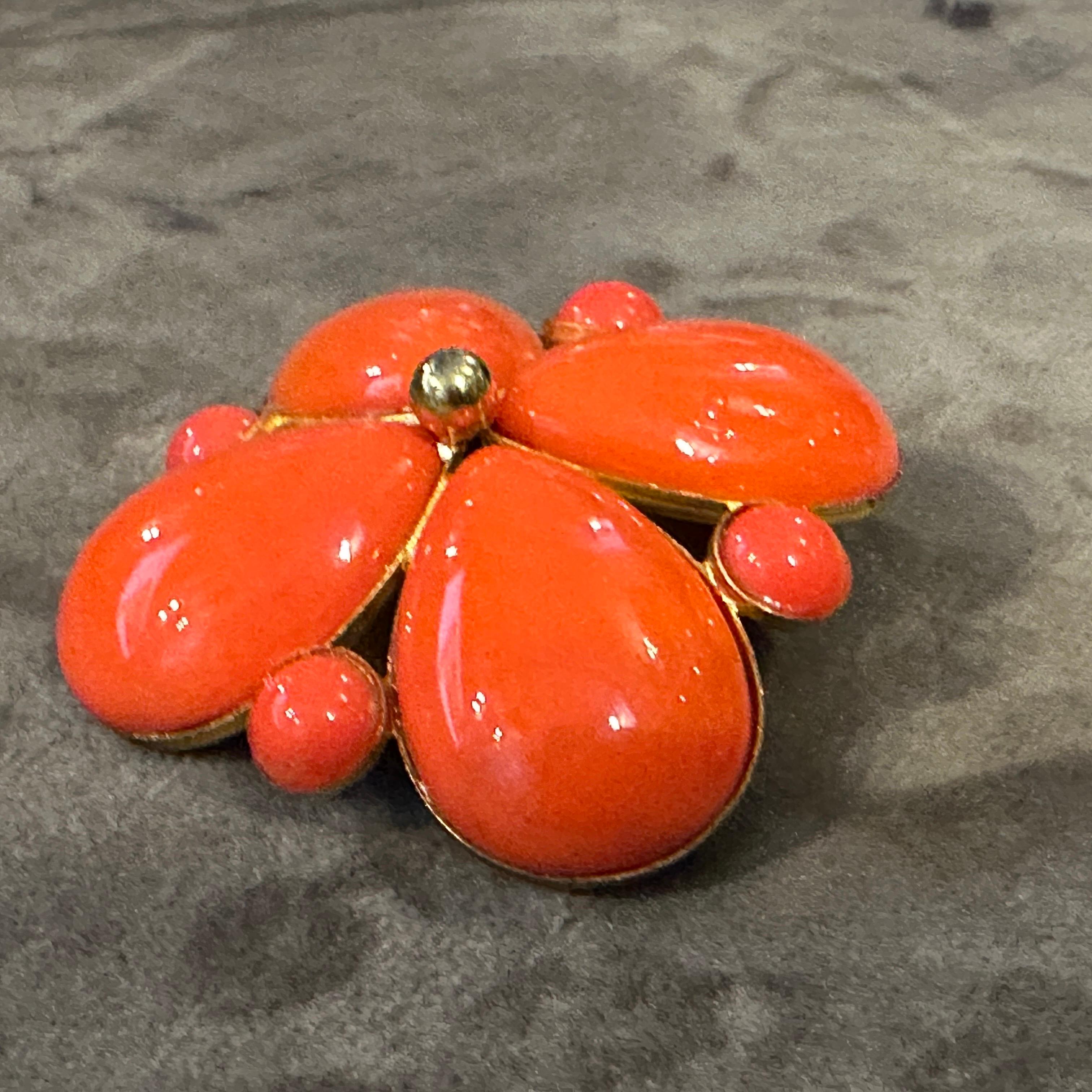 A Pair of Striking 1960s Italian Costume Jewelry Huge Earring by Le Amiche For Sale 4